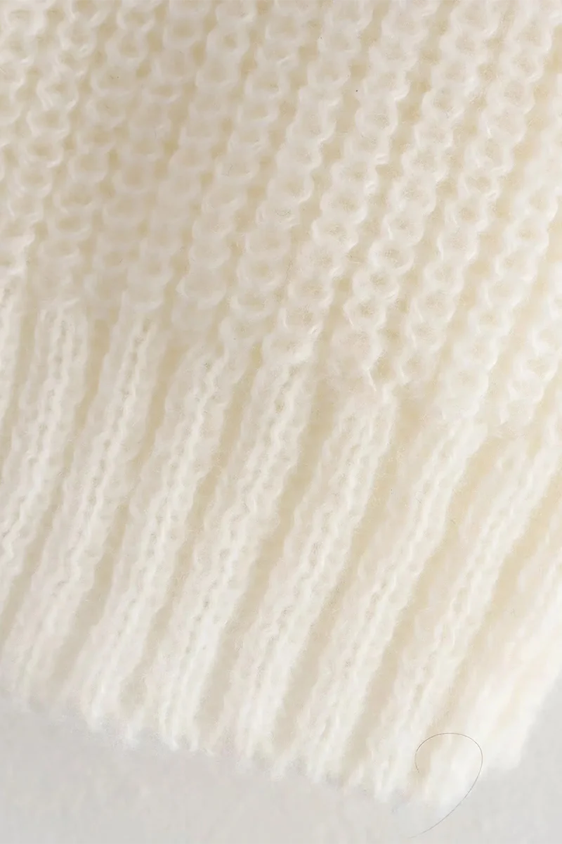 Casual Bow Patchwork Contrast O Neck Sweaters - Kaedas