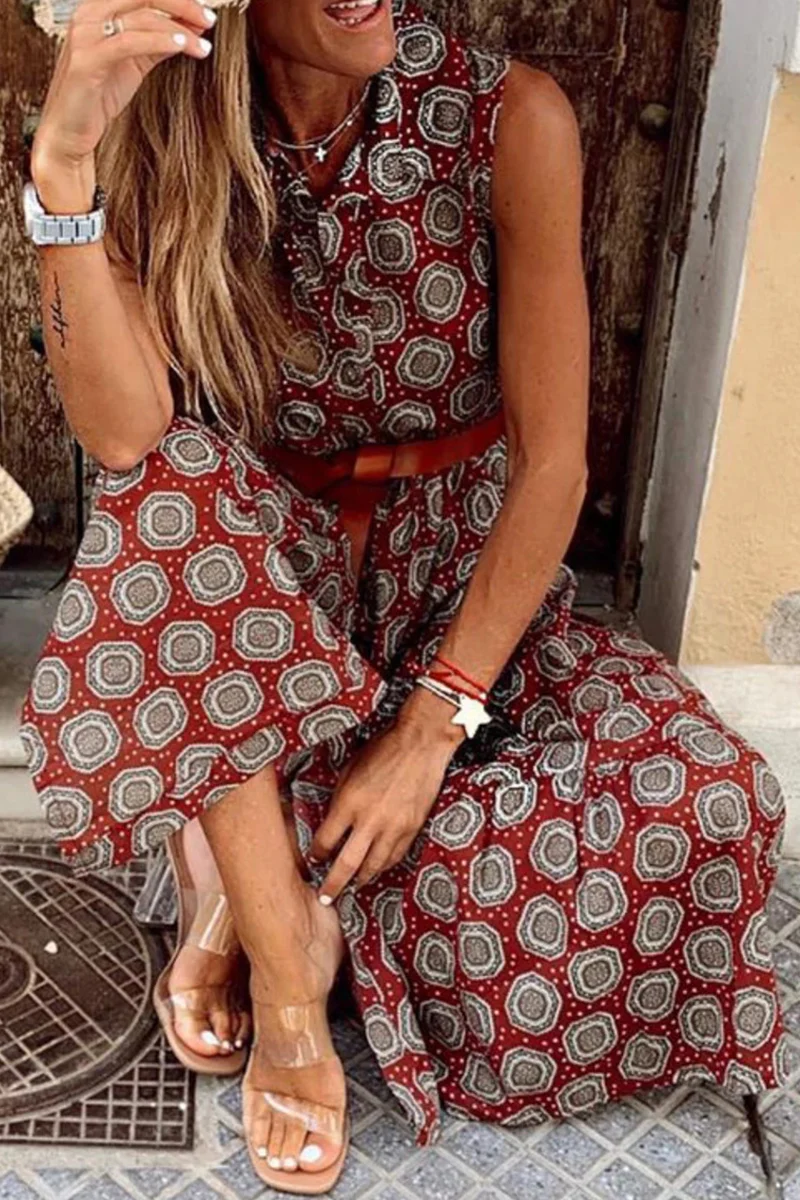 Casual Dot Buckle Basic Mandarin Collar A Line Dresses(3 Colors) - Kaedas