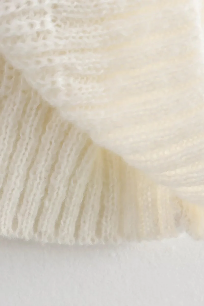 Casual Bow Patchwork Contrast O Neck Sweaters - Kaedas