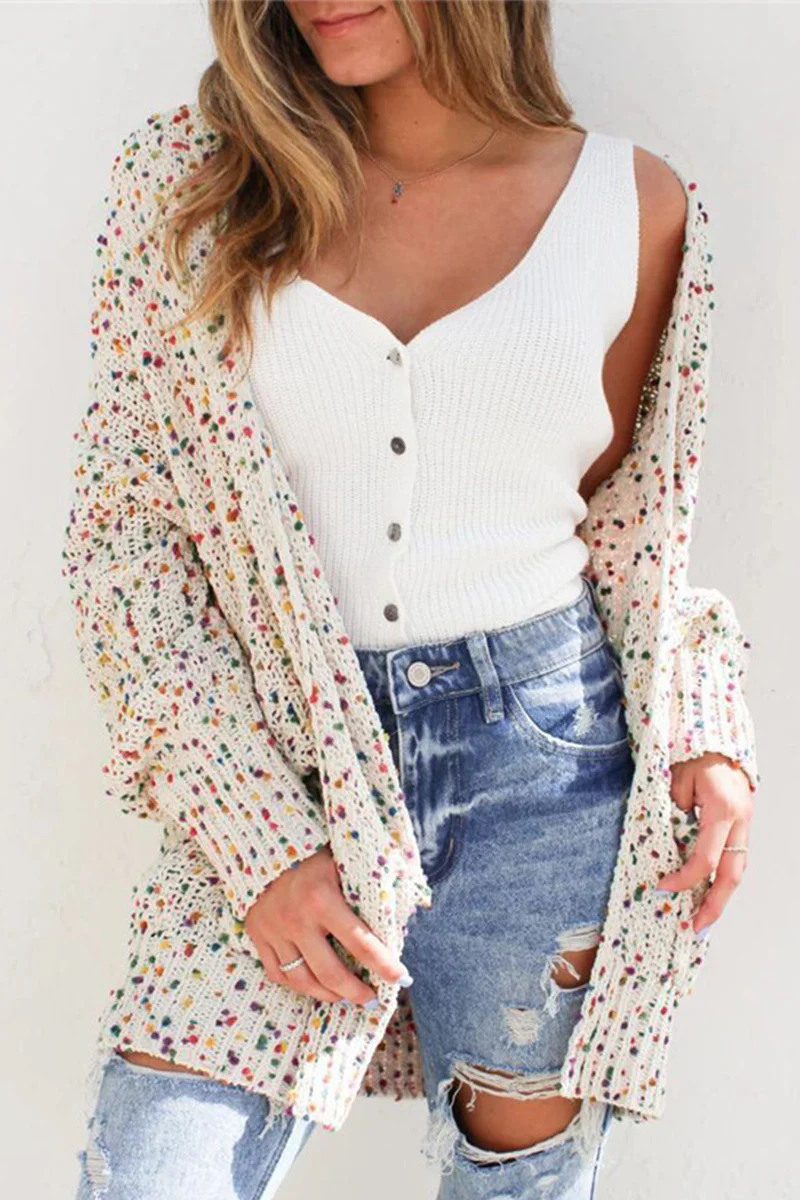 Casual Patchwork Pocket Tops Sweater(7 Colors) - Kaedas