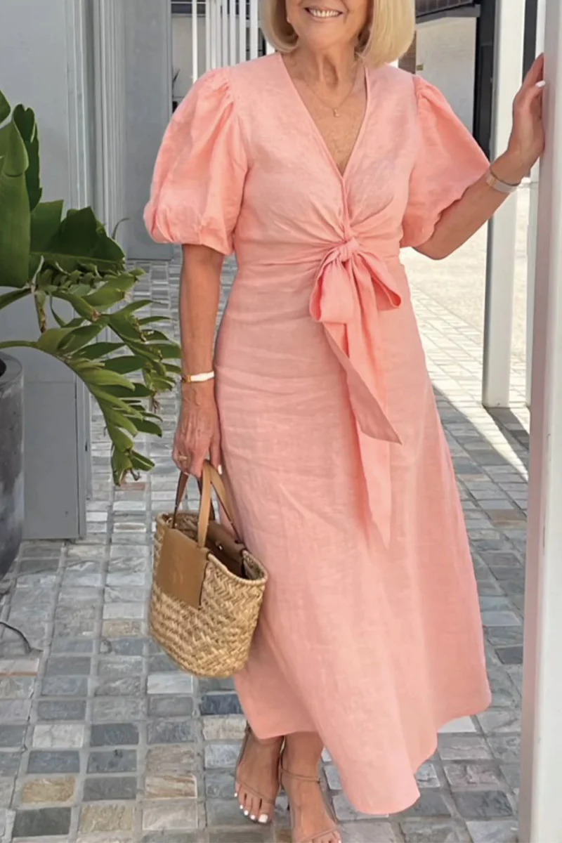 Dresses/Short Sleeve Dress - Kaedas