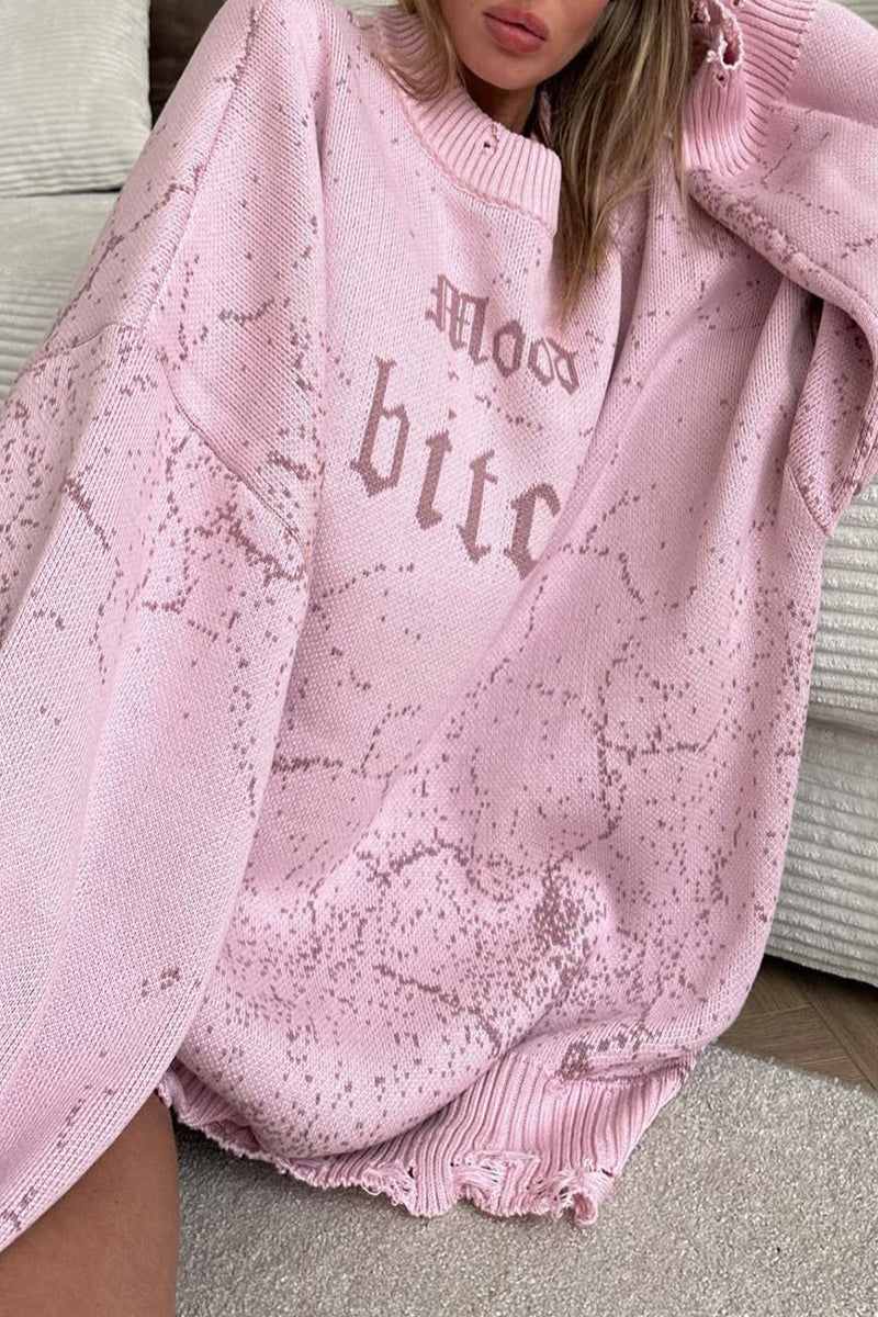 Casual Embroidery Patchwork O Neck Tops - Kaedas