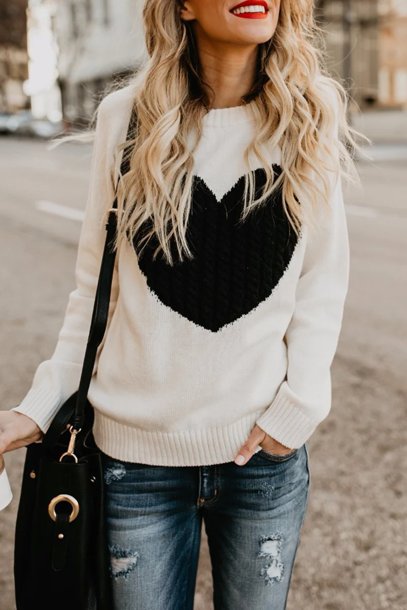 Casual Patchwork O Neck Tops(6 Colors) - Kaedas