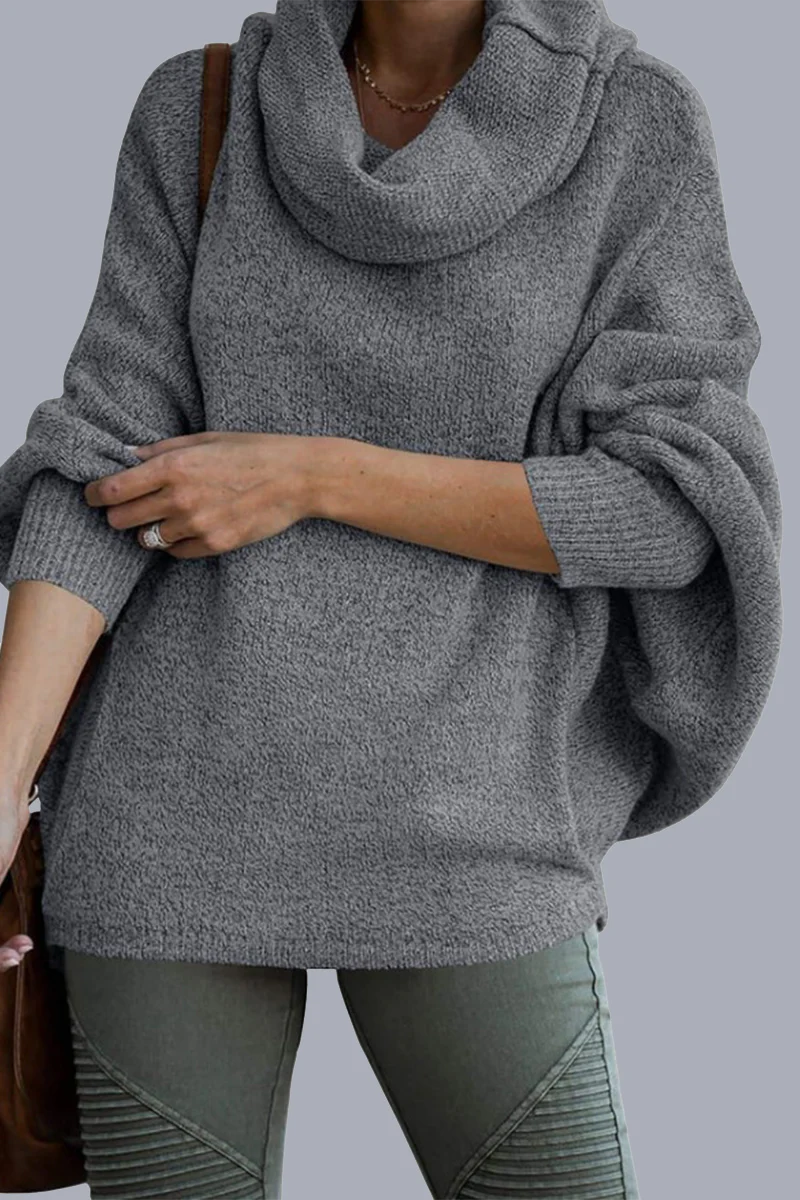 Casual Daily Pocket Scarf Collar Sweaters(6 Colors) - Kaedas