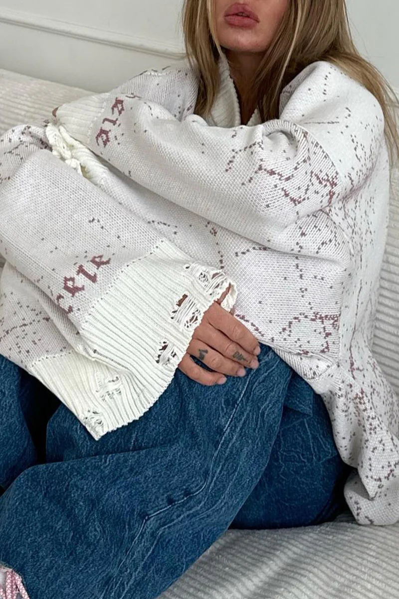 Casual Embroidery Patchwork O Neck Tops - Kaedas