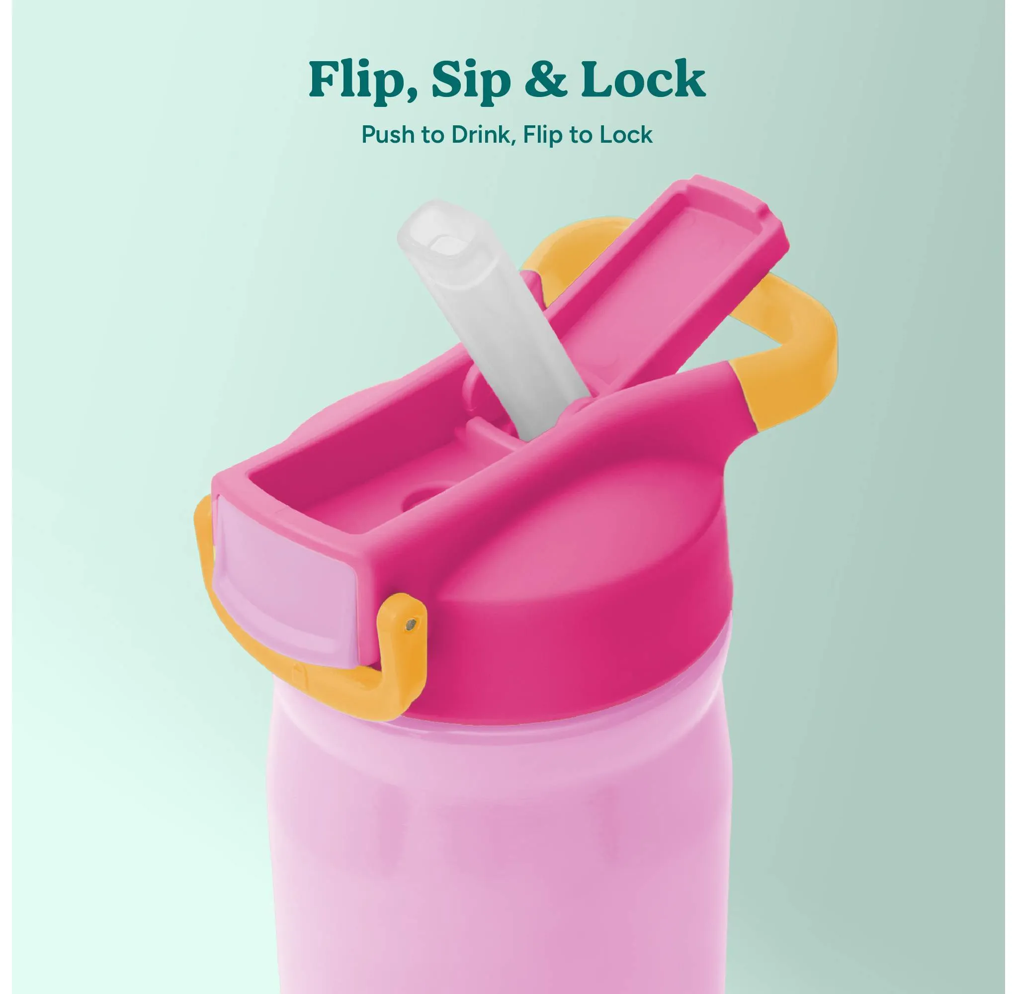 14Oz Hydrate Pro Vacuum Insulated Stainless Steel Water Bottle - Pink - Kaedas