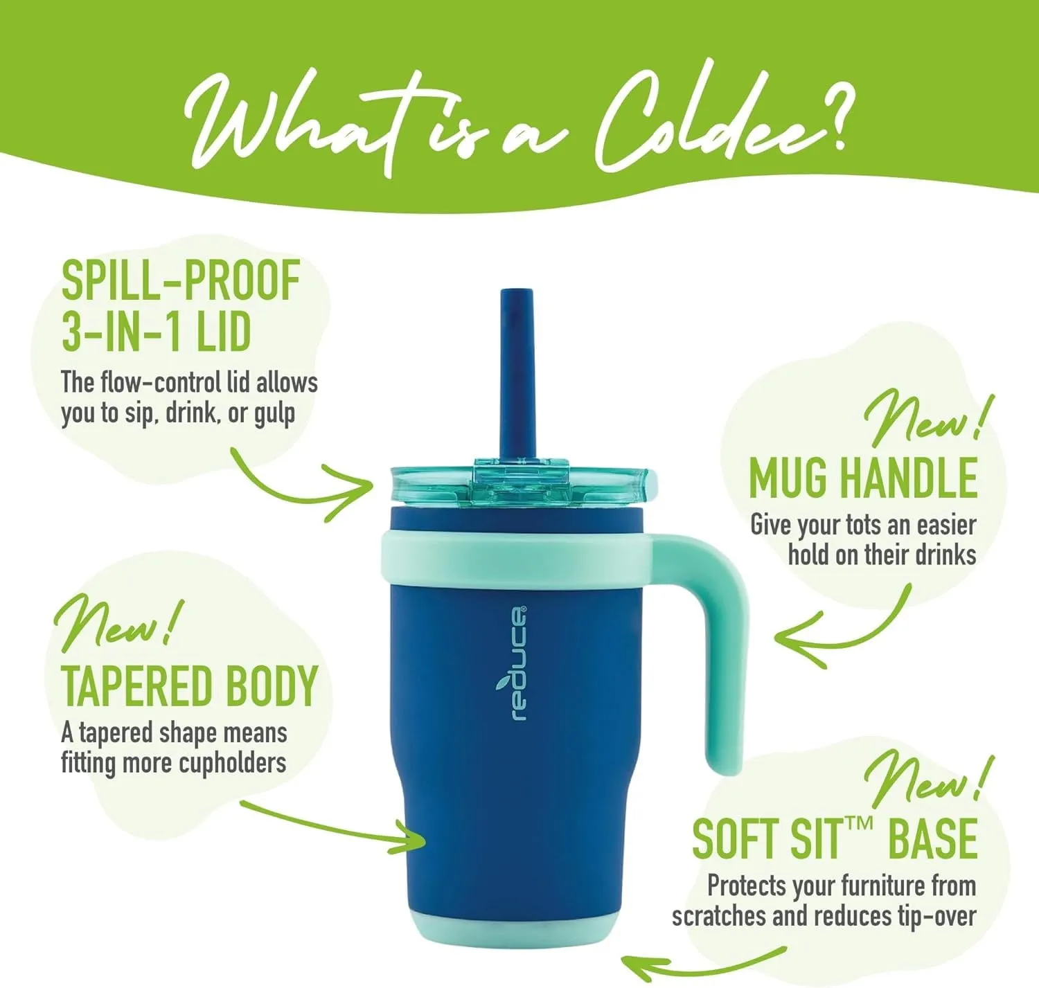 14oz Tumblers With Handles - 2-Pack - Kaedas