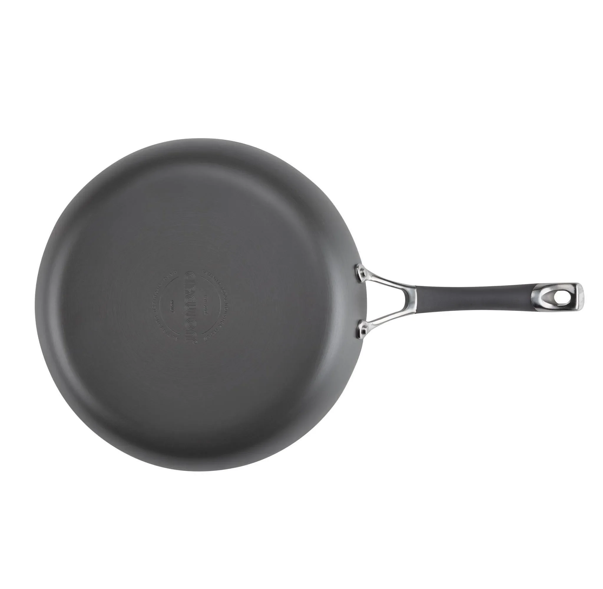 Nonstick Deep Skillet with Lid - Black - 12 Inch - Kaedas