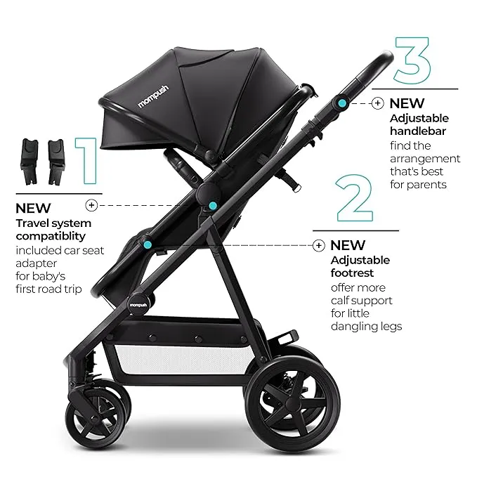 Meteor Stroller - Black / Black Frame (See Description) - Kaedas