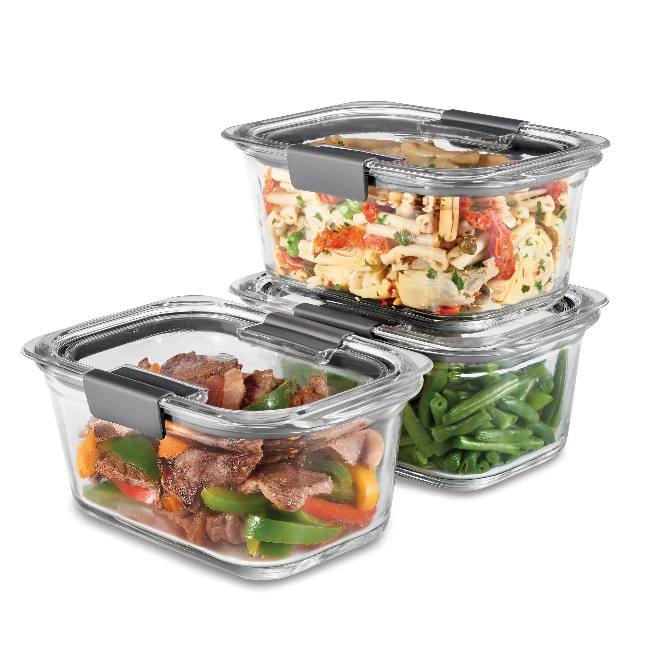 6pc Brilliance Glass Food Storage Containers - Kaedas