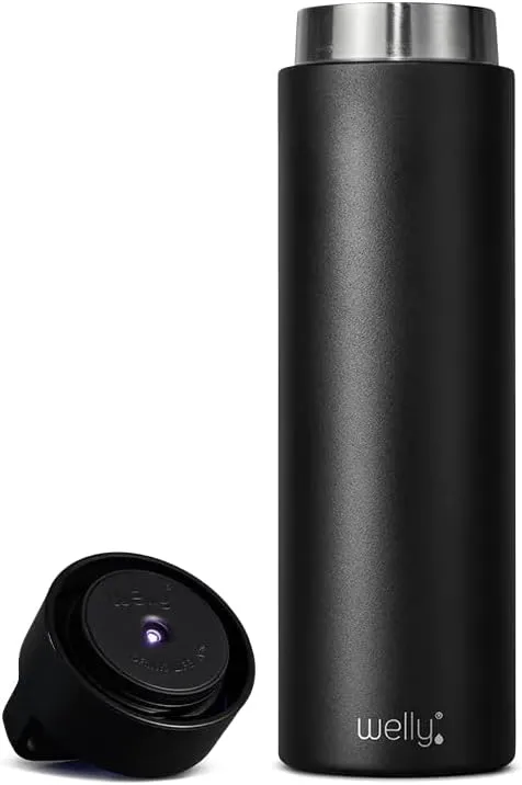 UV Traveler 20oz Stainless Steel Water Bottle - Black - Kaedas