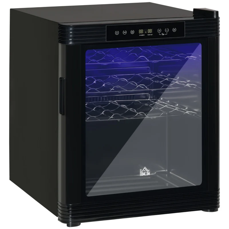 18 Bottle Wine Cooler, Mini Beverage Fridge - Kaedas