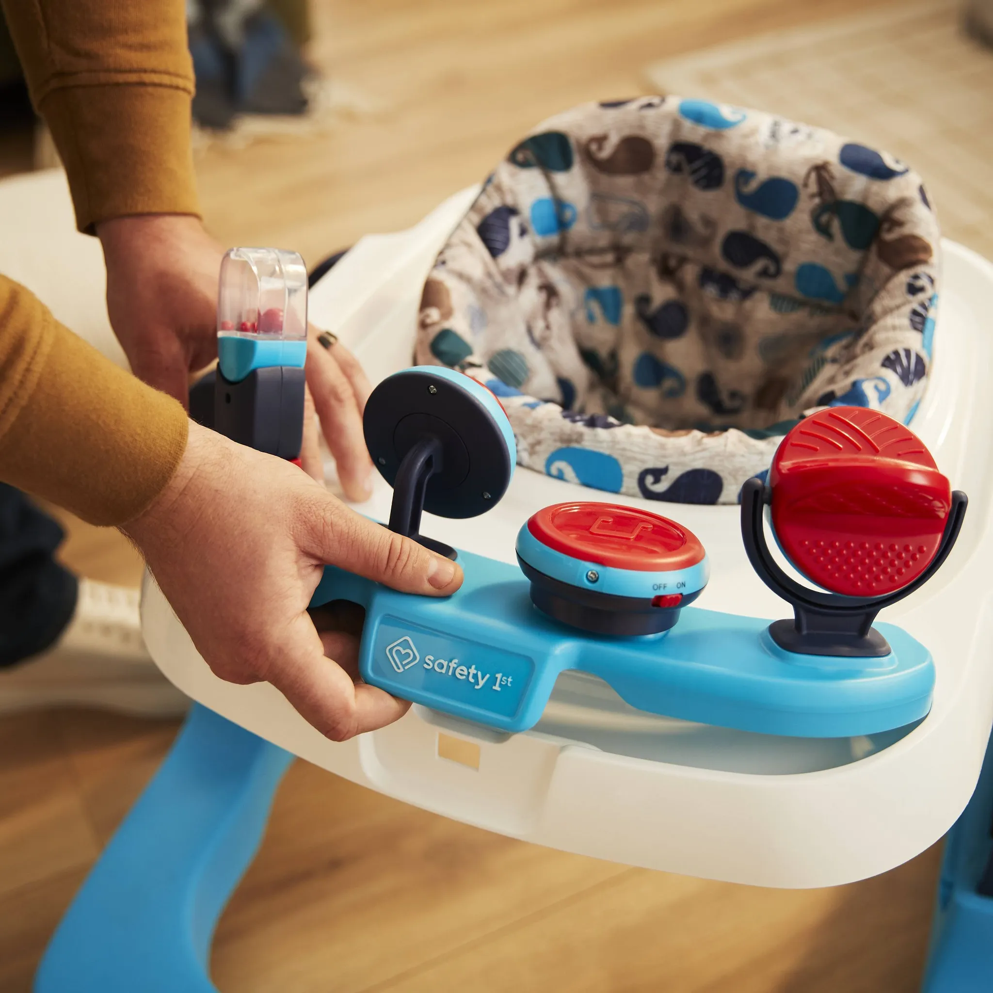 Ready Set Walk DX Developmental Baby Walker - Nantucket 2 - Kaedas