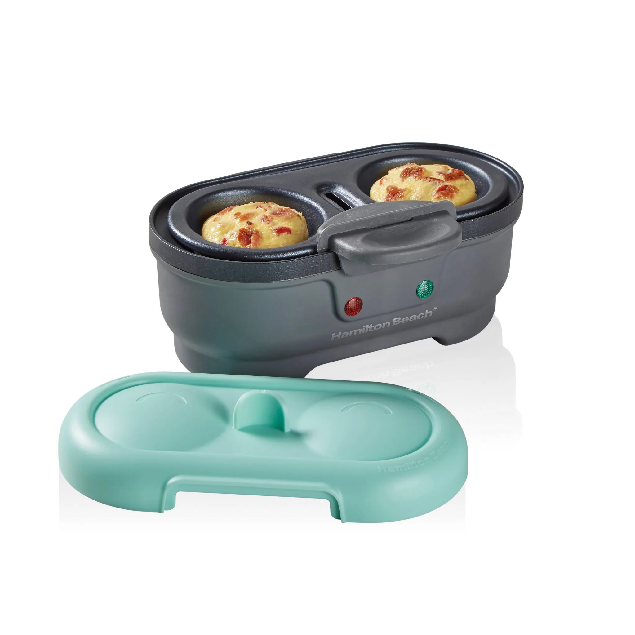 Egg Bite Maker - Mint: Electric Egg Cooker & Poacher, 1-Egg Capacity, 650W, Hand Wash, Vibrant Green - Kaedas