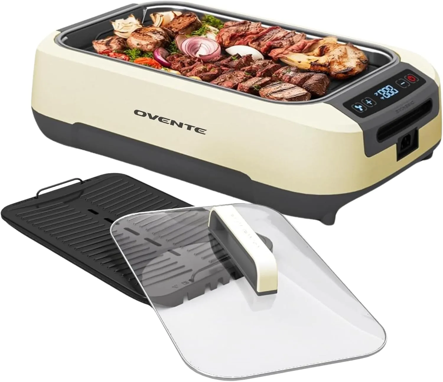 Smokeless Indoor Grill - 1500W Electric Portable Korean BBQ Grill - Kaedas