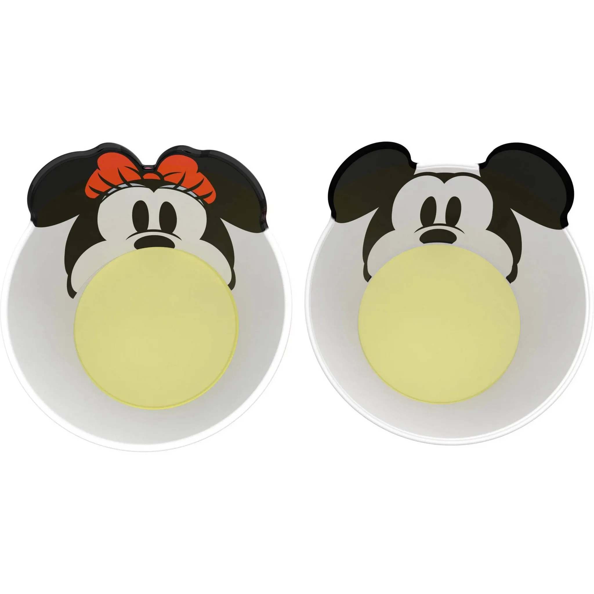 2pk 19.6oz Mixed Disney Mickey and Minnie Iconic Snack Bowl Set - Kaedas