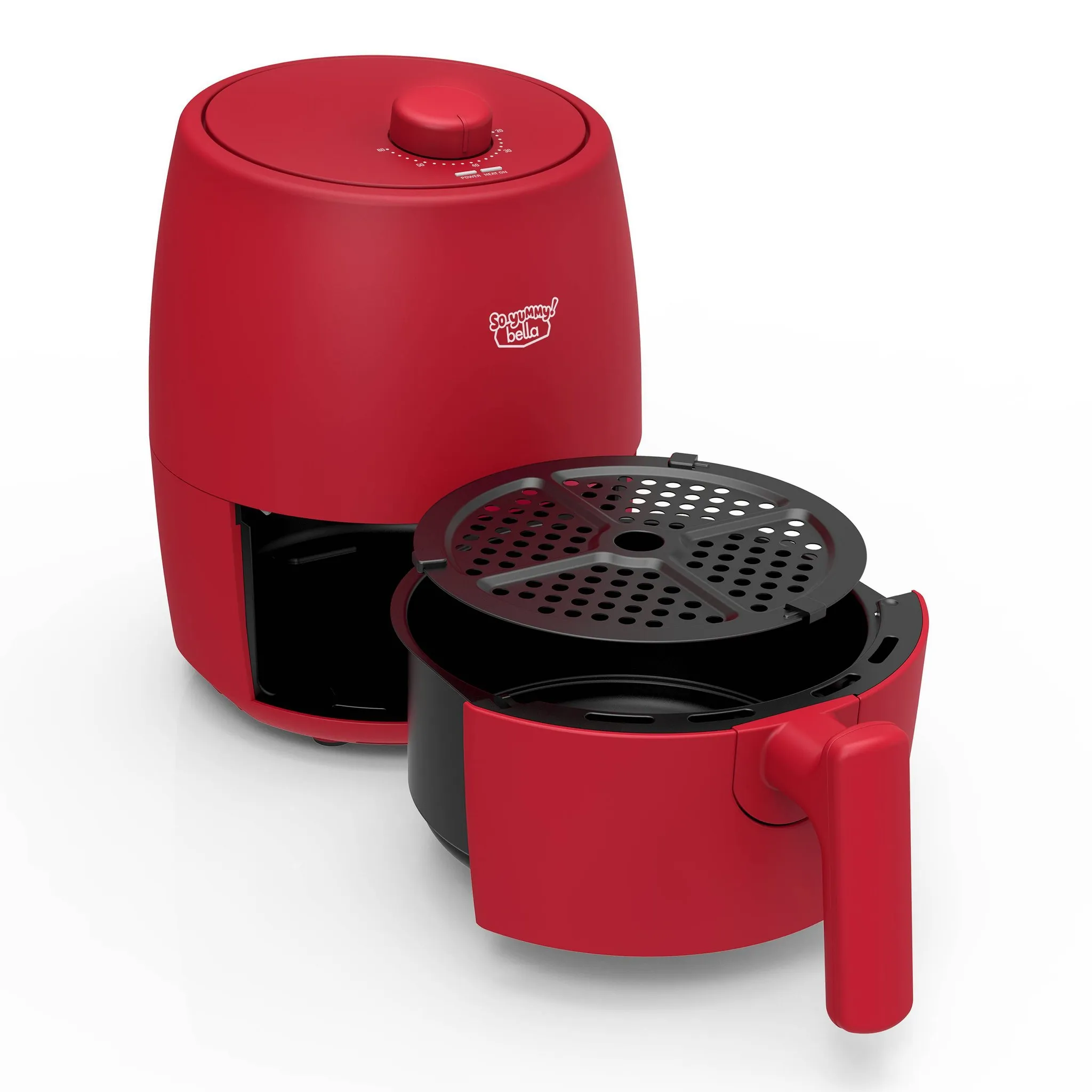 2.0qt Air Fryer  RED - Kaedas