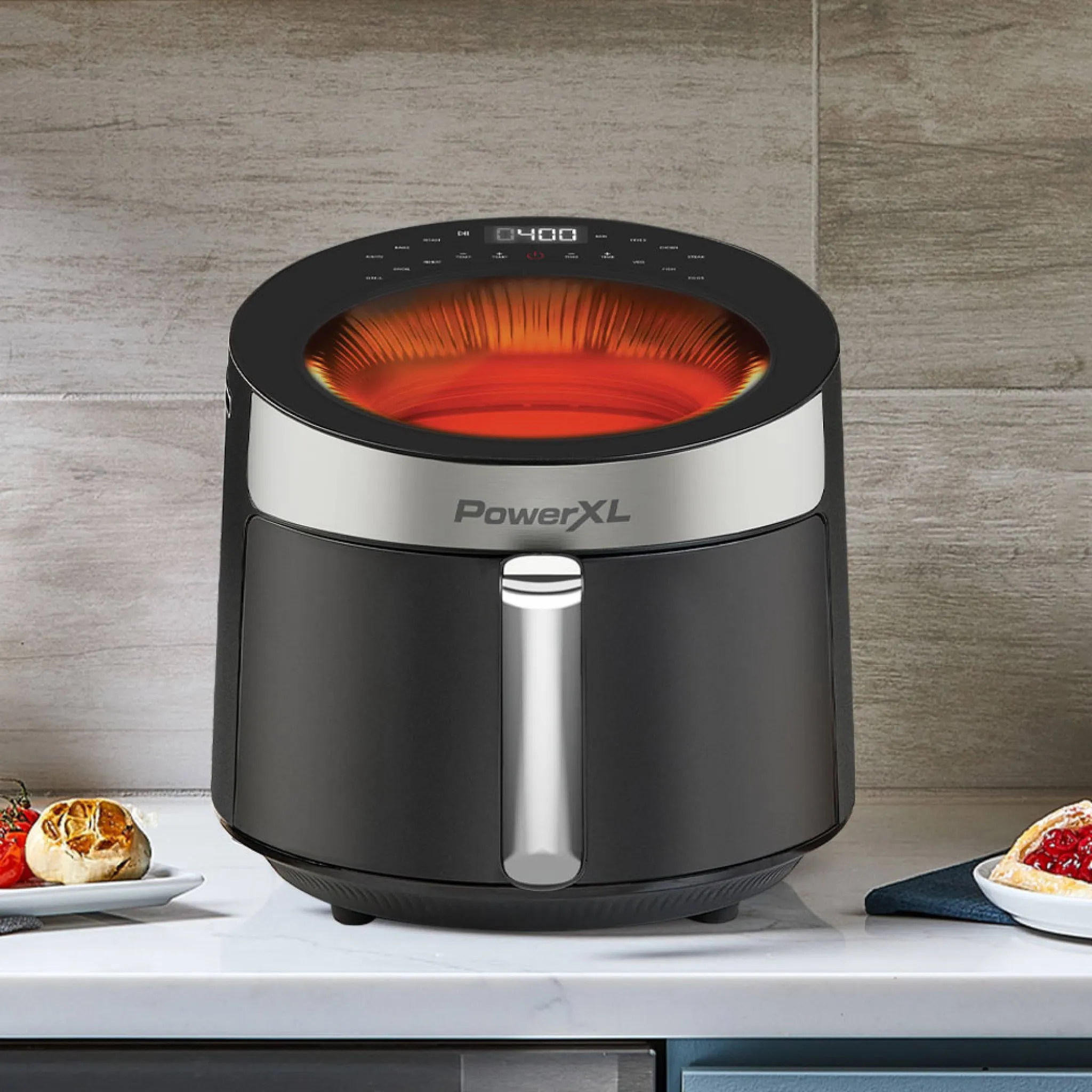 Luminex 360 Supercharged Hot Air Fryer With Skylight Window - Kaedas