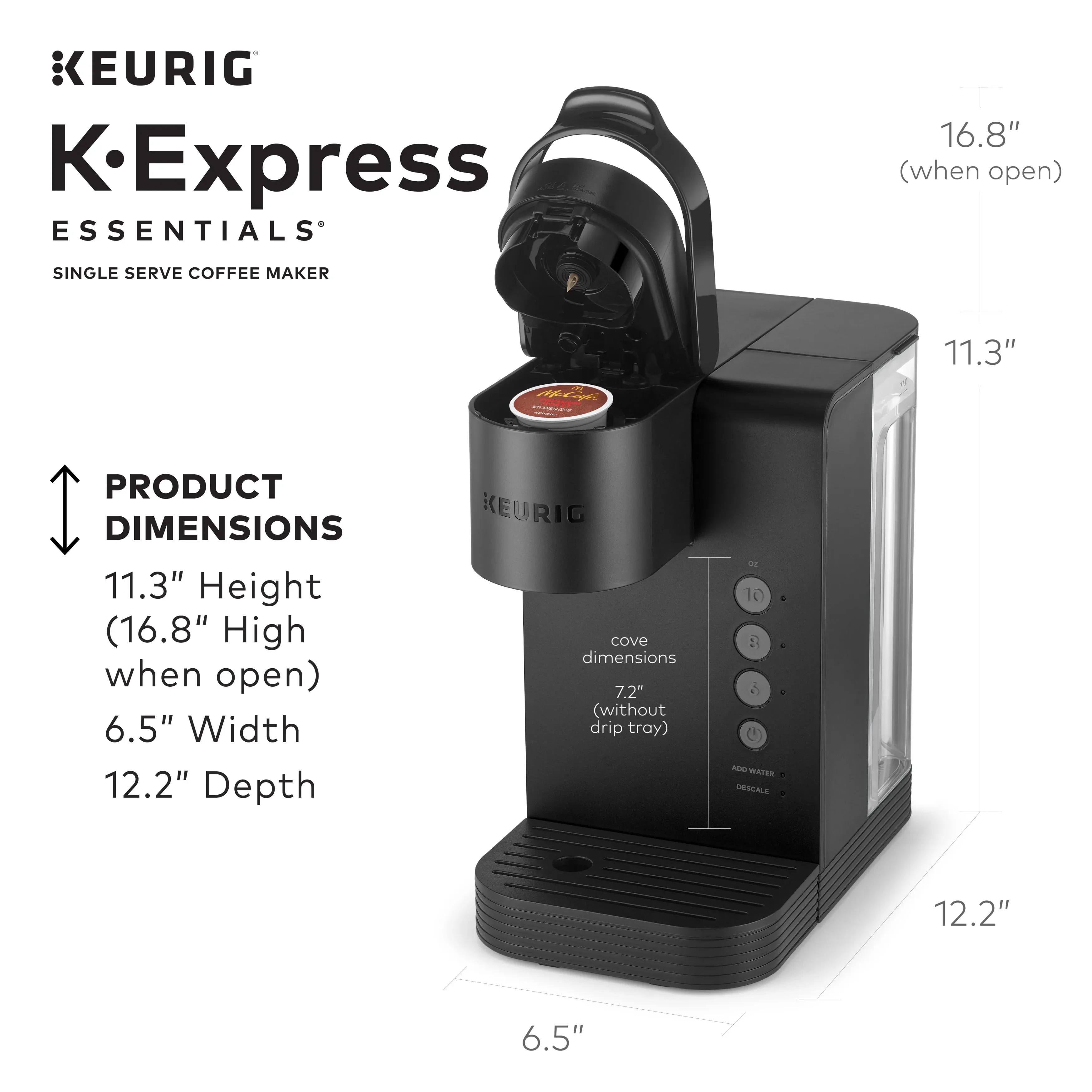 Keurig K-Express Essentials Coffee Maker - Black (See Description) - Kaedas