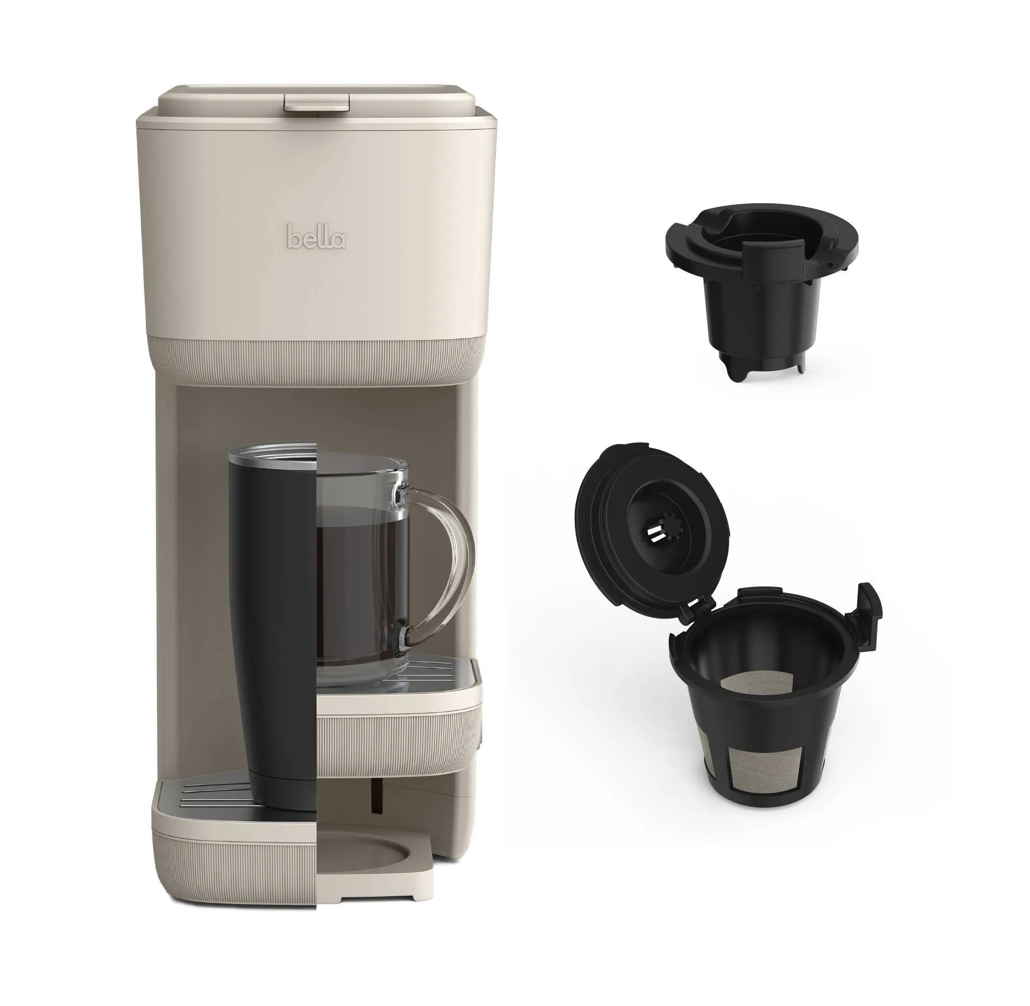 bella Single-Serve Coffee Maker Oatmilk (See Description) - Kaedas