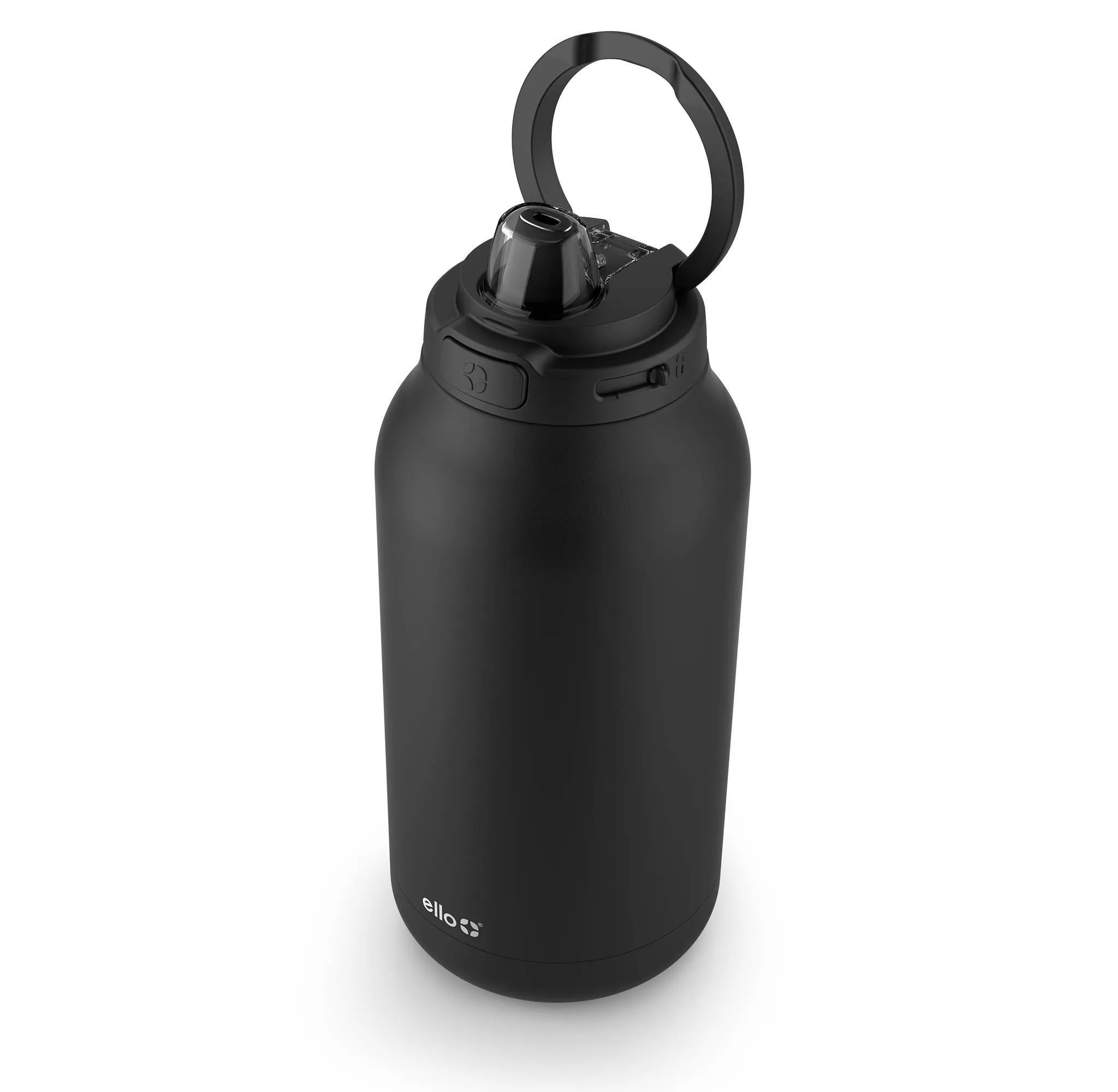 64oz Hydra Stainless Steel 1/2 Gallon Jug - Black - Kaedas