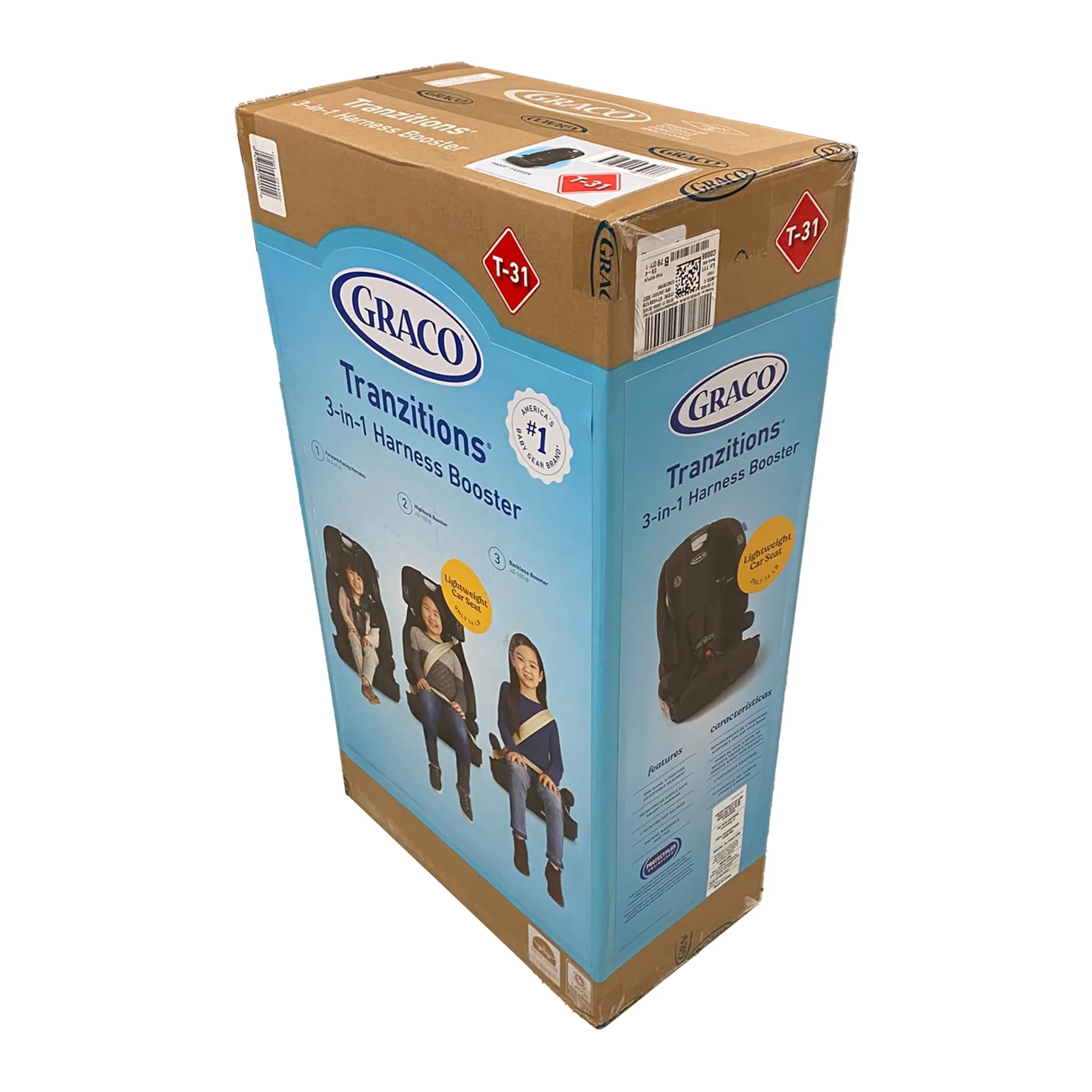 3-in-1 Harness Booster Car Seat - Proof - Kaedas