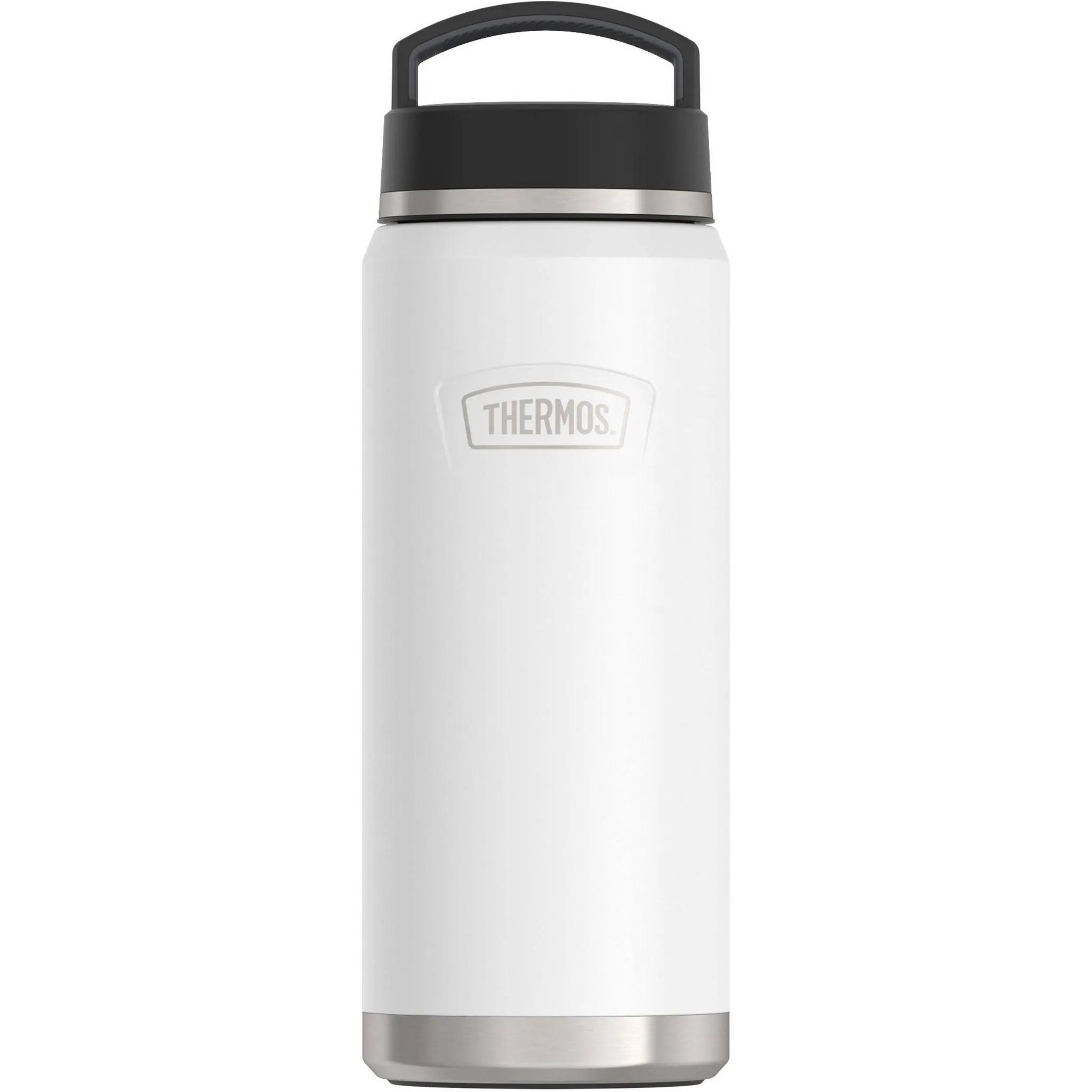 40oz Stainless Steel Wide Mouth Hydration Water Bottle - White - Kaedas