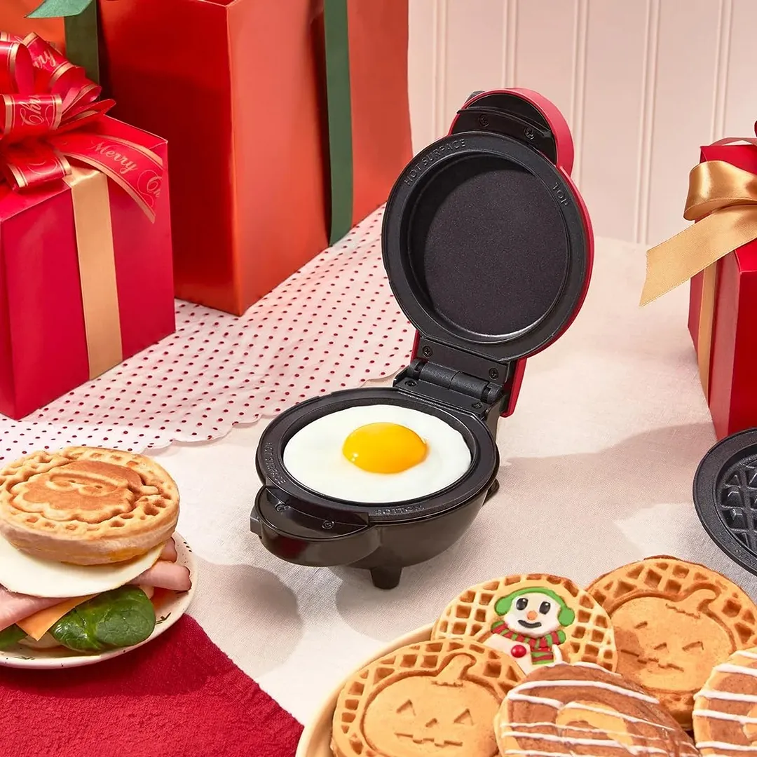 Mini Griddle And Waffle Multimaker with 7 Removable Plates - Kaedas