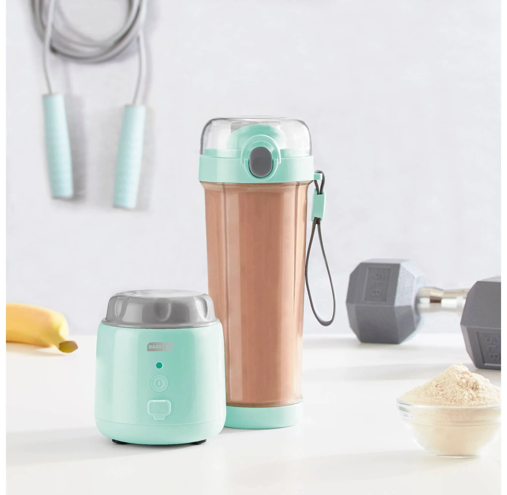 16oz Personal Portable USB-C Blender - Aqua Blue - Kaedas
