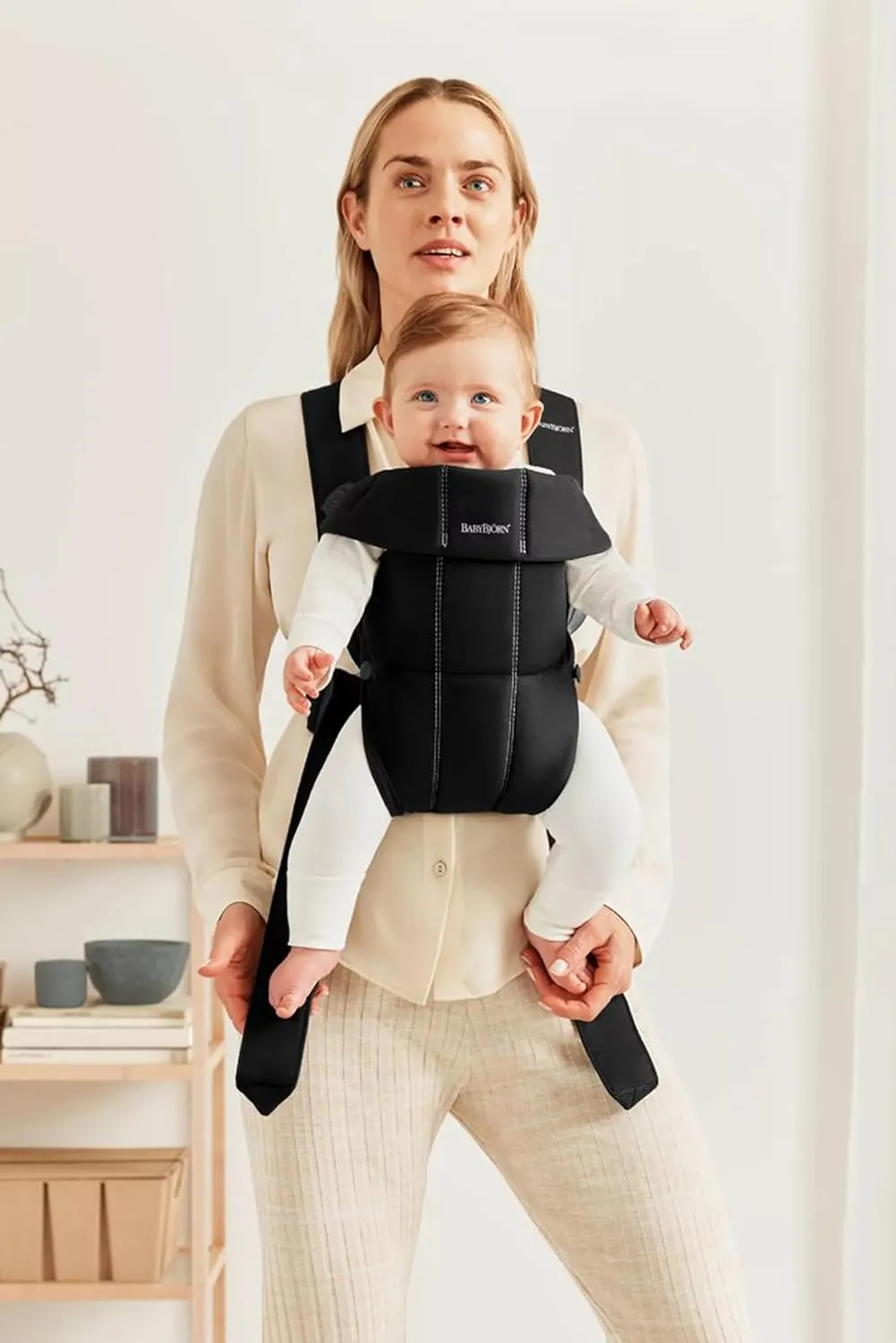 Baby Carrier Mini - Woven Black - Kaedas