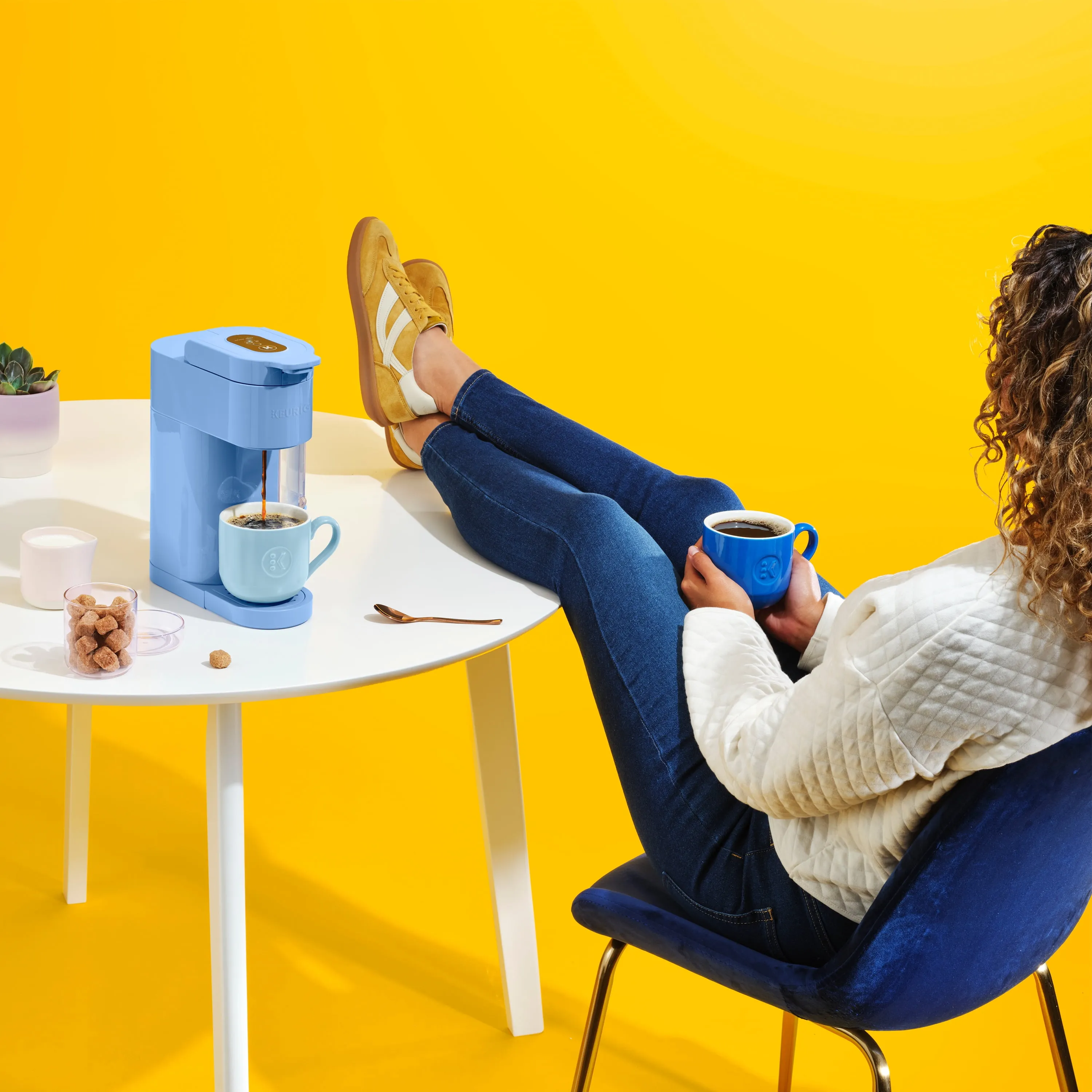 K-Express Essentials Single-Serve K-Cup Pod Coffee Maker - Red - Kaedas