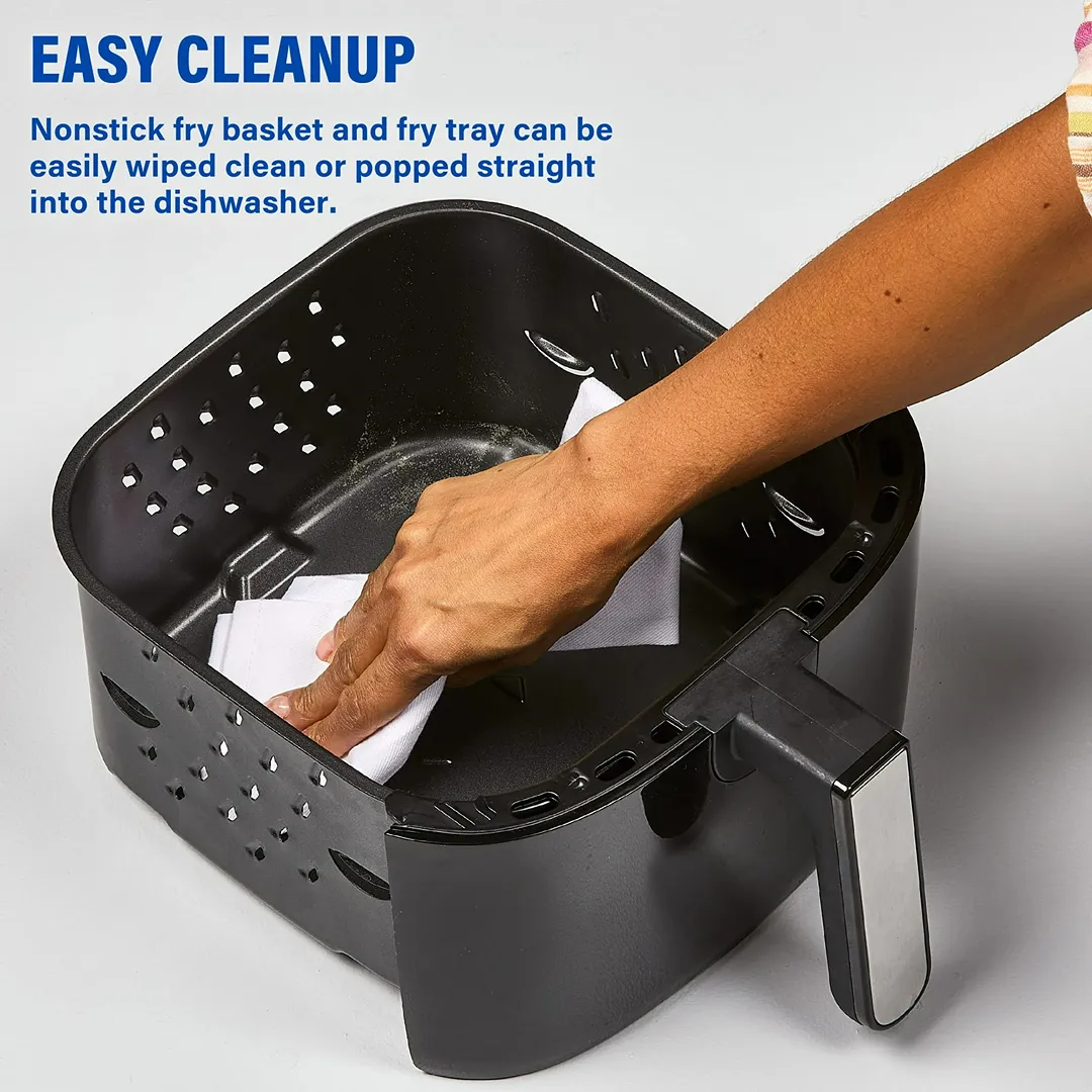 6 Qt Vortex Pro Air Fryer- Black (See Description) - Kaedas