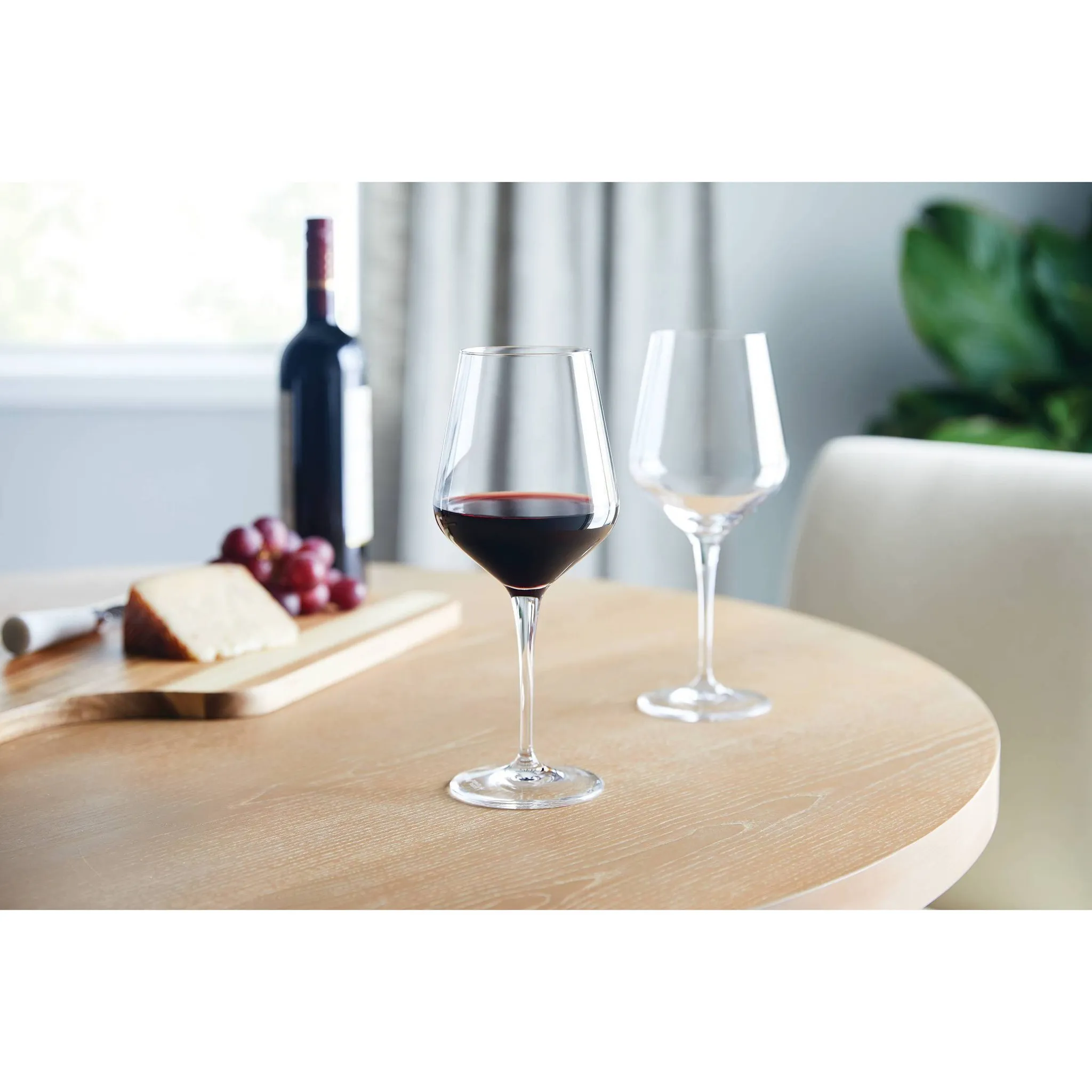22oz 4pk Glass Atherton Red Wine Glasses - Threshold - Kaedas