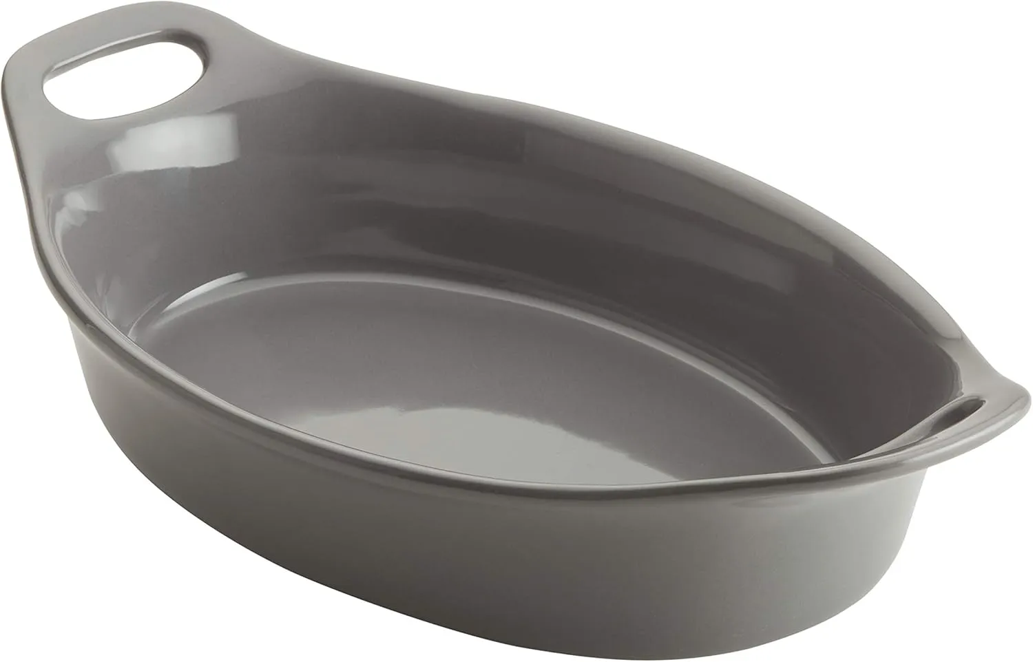 1.5 Quart Gray Oval Baker - Kaedas