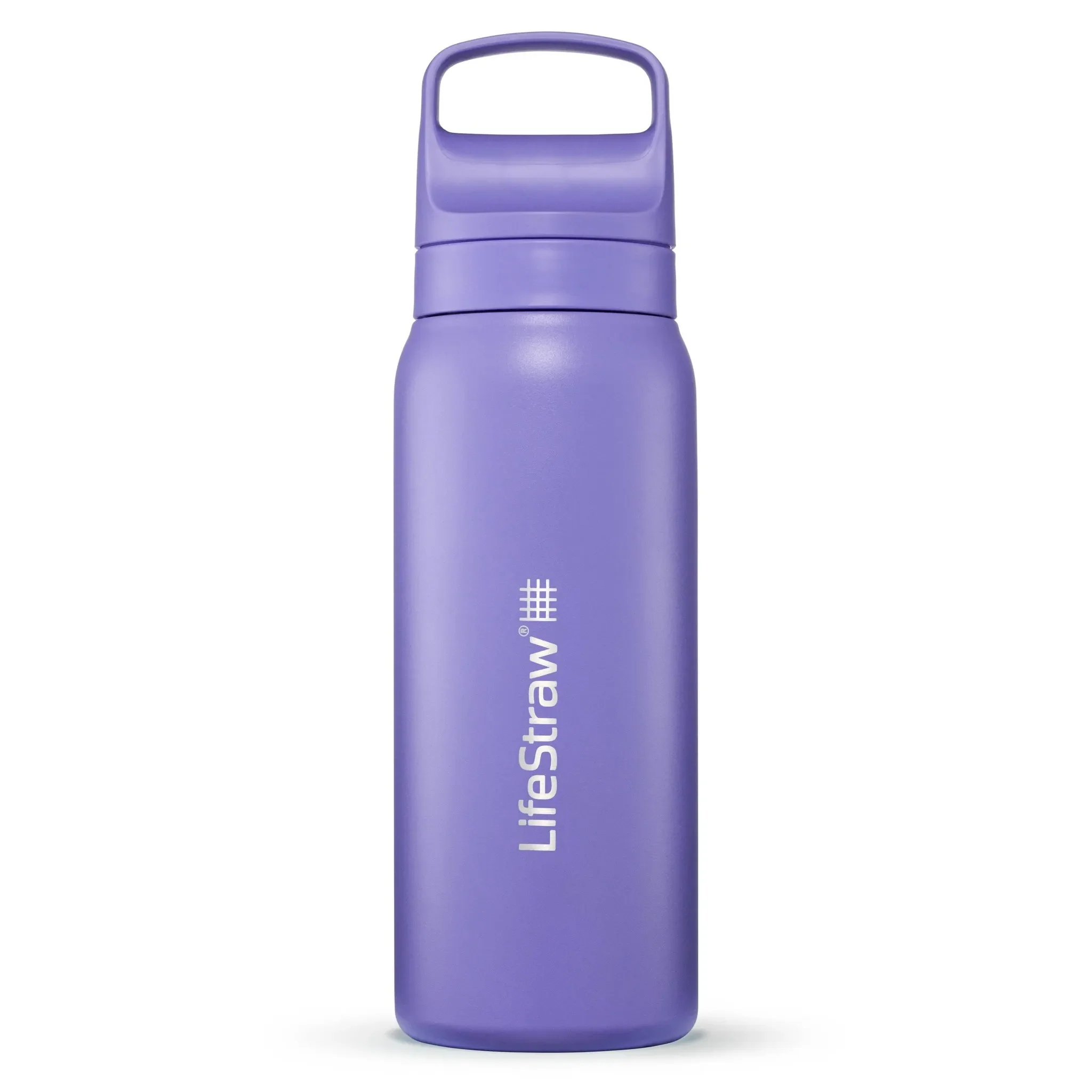 24oz Go Series Stainless Steel Water Filter Bottle - Thistle Purple - Kaedas