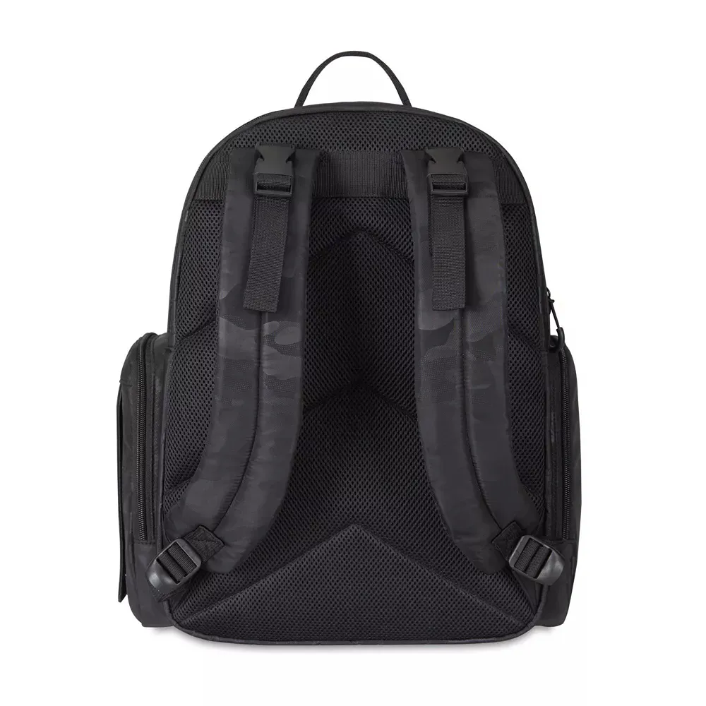 Camo Backpack Diaper Bag - Black - Kaedas