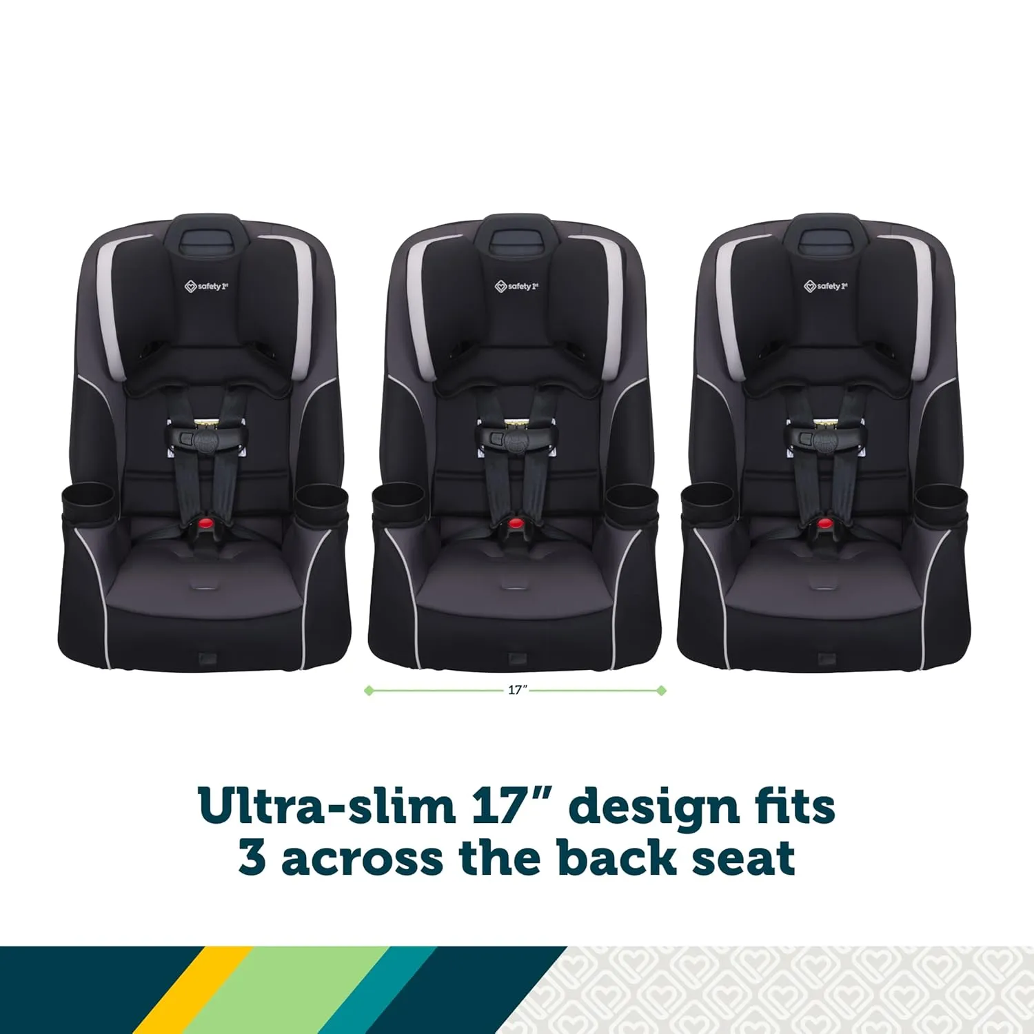 Crosstown Slim All-in-One Convertible Car Seat - Deep Sea (See Description) - Kaedas