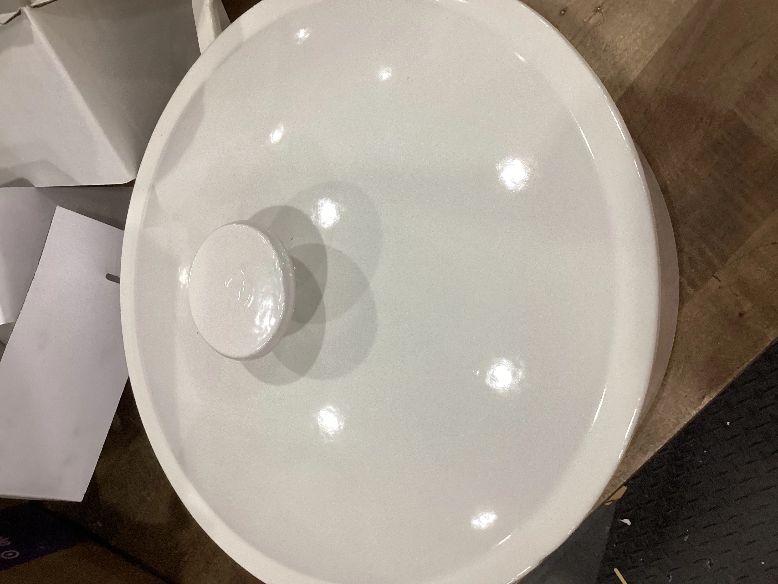 5.5qt Enamel Dutch Oven Cream - ™ - Kaedas