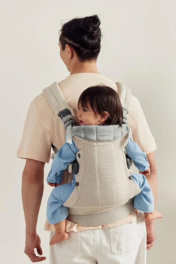 Baby Carrier Harmony 3D Mesh - Cream - Kaedas
