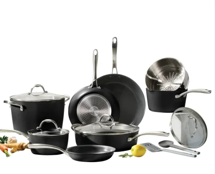 12 Piece Non-Stick Cookware Set With Silicone Utensils (See Description) - Kaedas