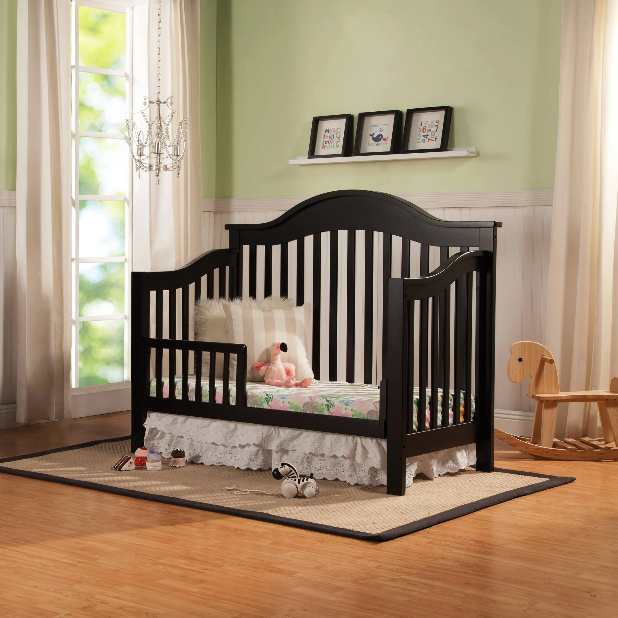 Toddler Bed Conversion Kit - M3099 - Black - Kaedas