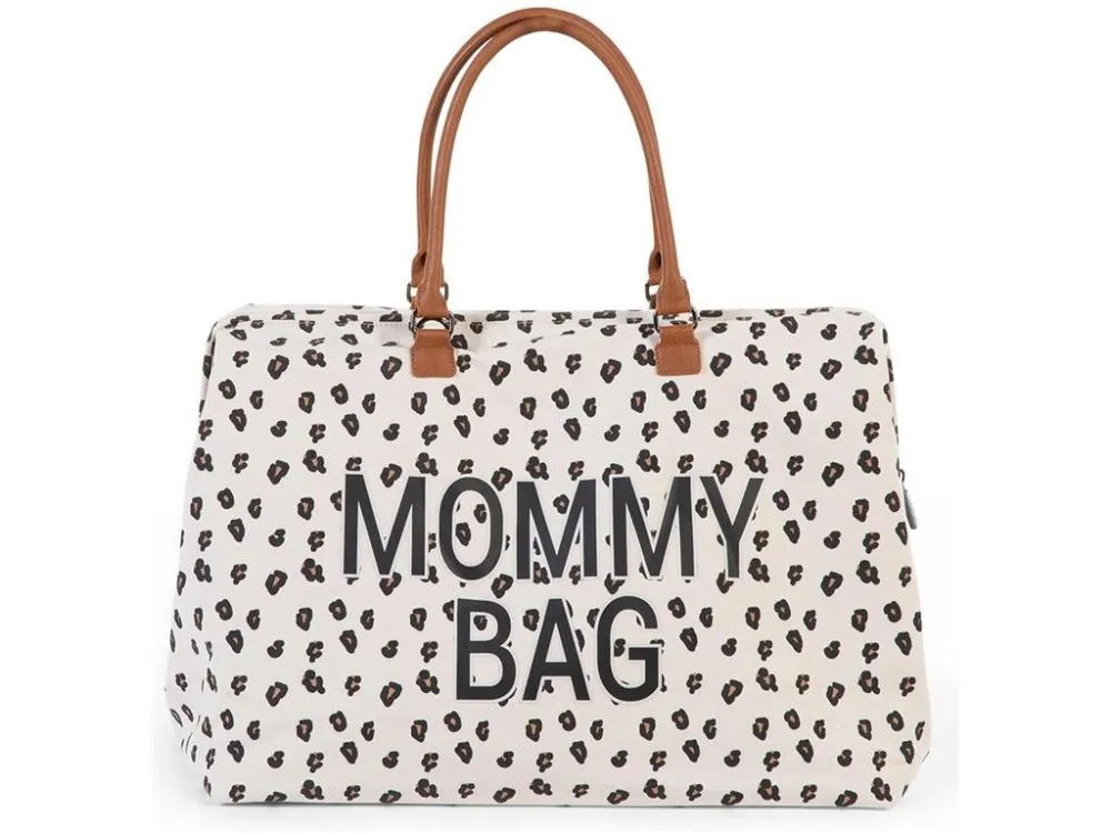 Childhome Baby Canvas Mommy Bag - Leopard - Kaedas