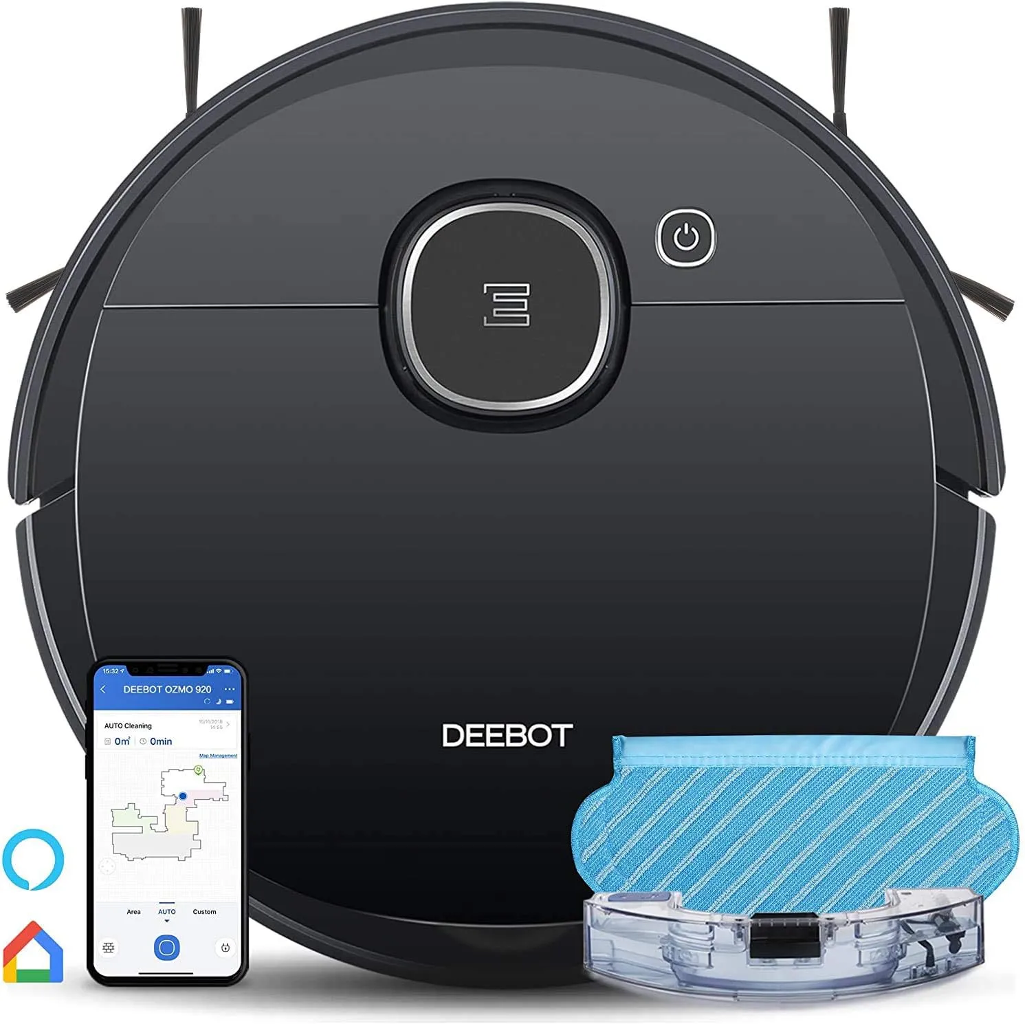 DEEBOT OZMO 920 Robot Vacuum Cleaner and Mop - Kaedas