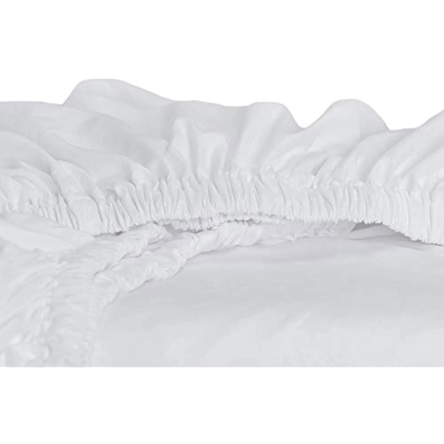 Jennifer Adams Eternal King Sheet Set - Luxurious White Bedding - Kaedas