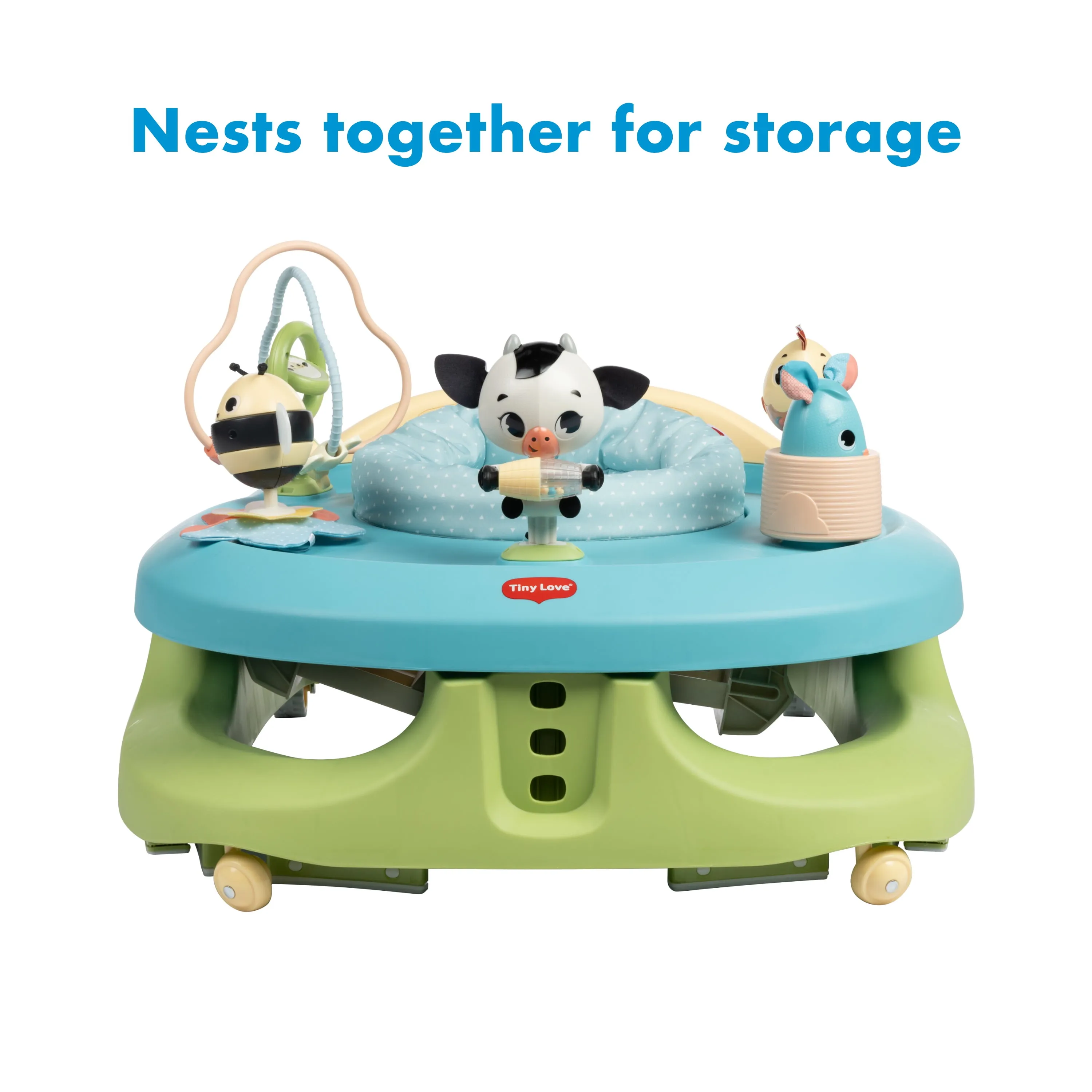 Tiny Love 4-in-1 Play and Go Mobile Activity Center - Tiny Farmland - Kaedas
