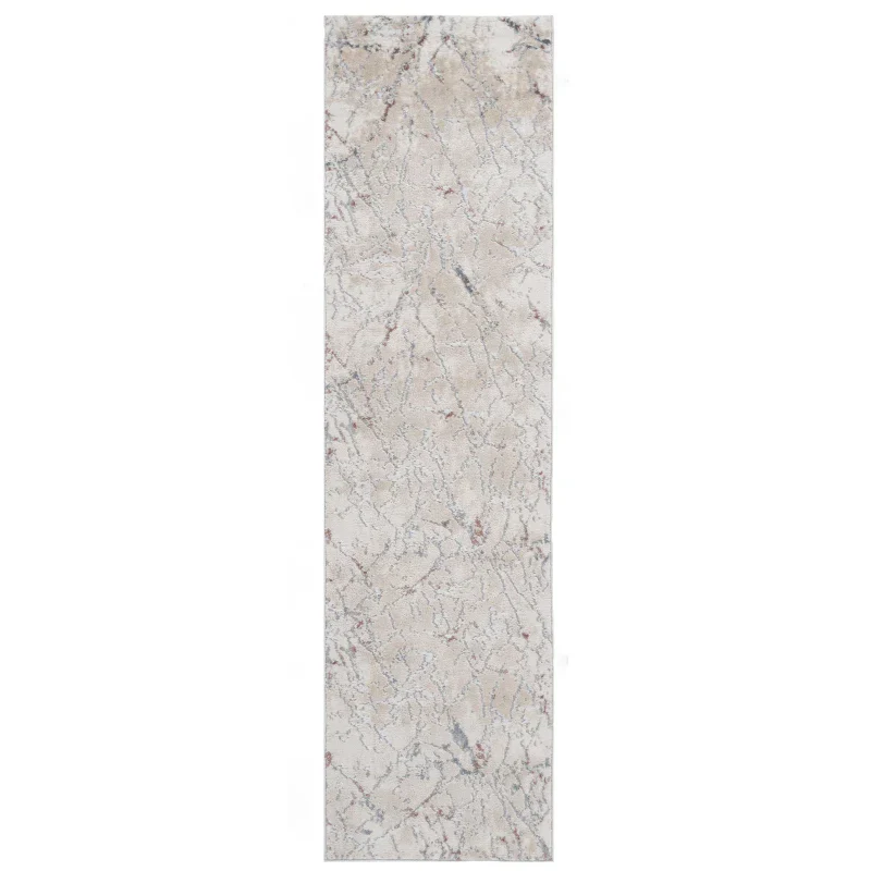 Naar 2x8 Stain-Resistant Area Rug with Non-Shedding Design and Cotton Backing Multicolor - Kaedas