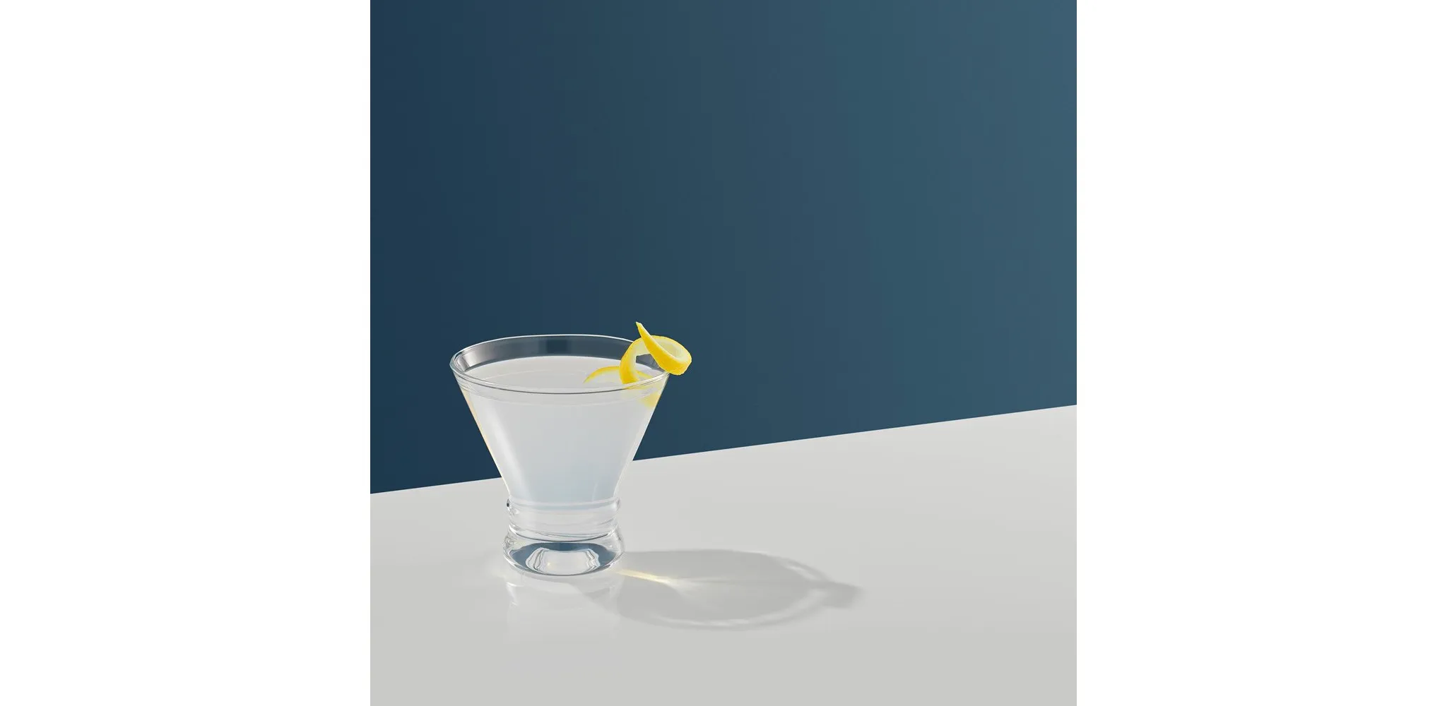 Afina Stemless Martini Glasses - 8.5 oz - Set of 6 - Kaedas