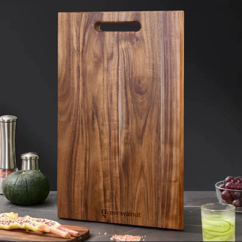 Acacia Wood Cutting Board - Durable, Easy-Clean Chopping Block for Kitchen & Dining - Kaedas