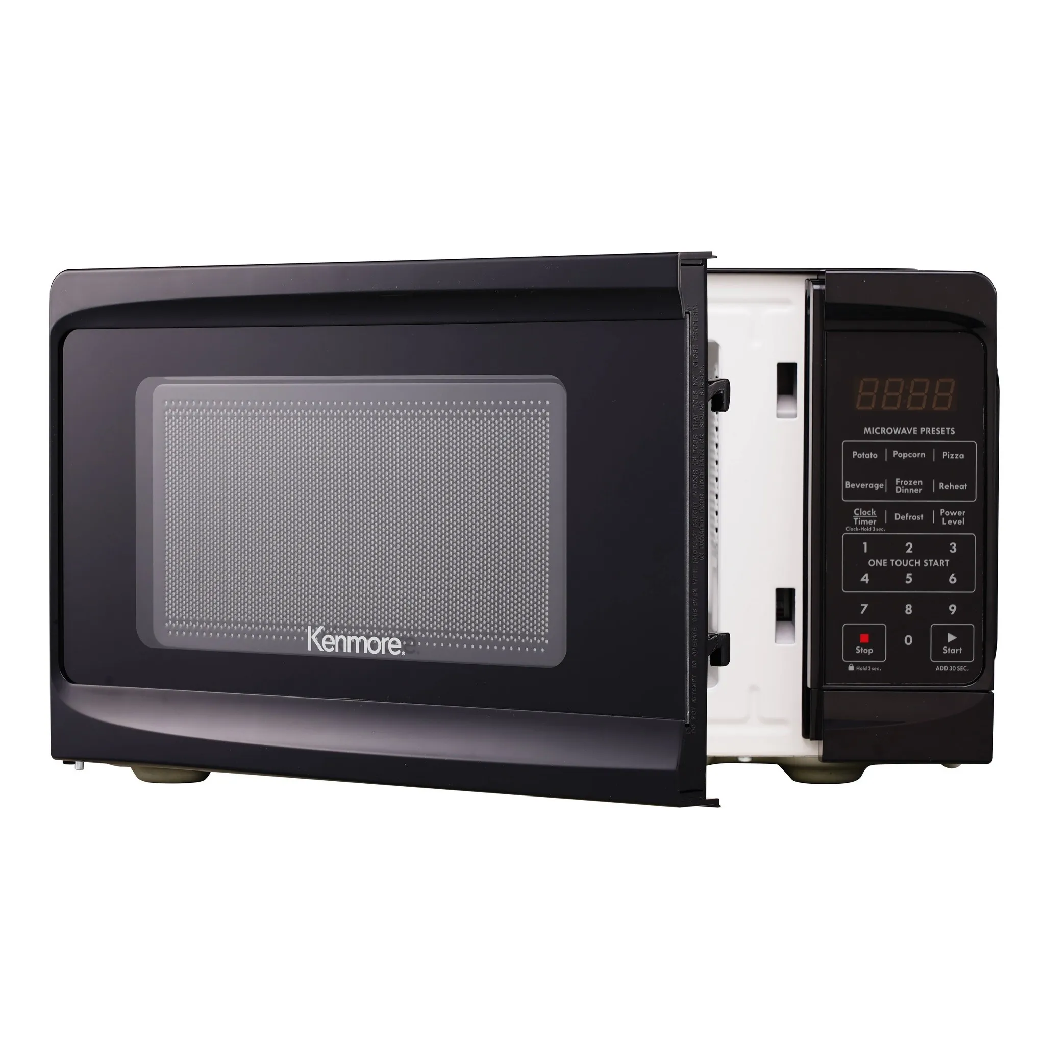 0.7 cu-ft Microwave - Black - Kaedas