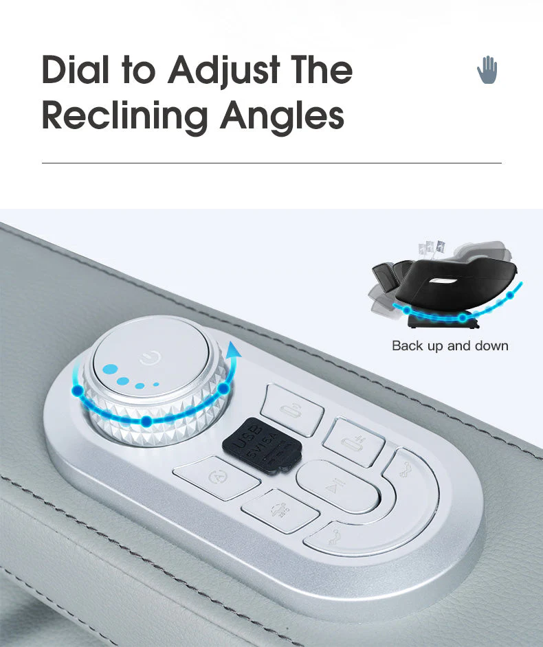 Lifesmart Motion 2D Massage Chair Bluetooth Connection Zero Gravity R8375 - Kaedas